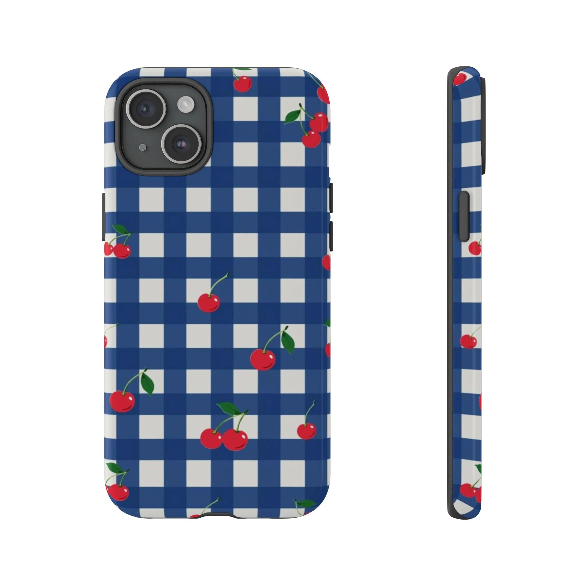 Cherry Gingham | Tough Phone Case