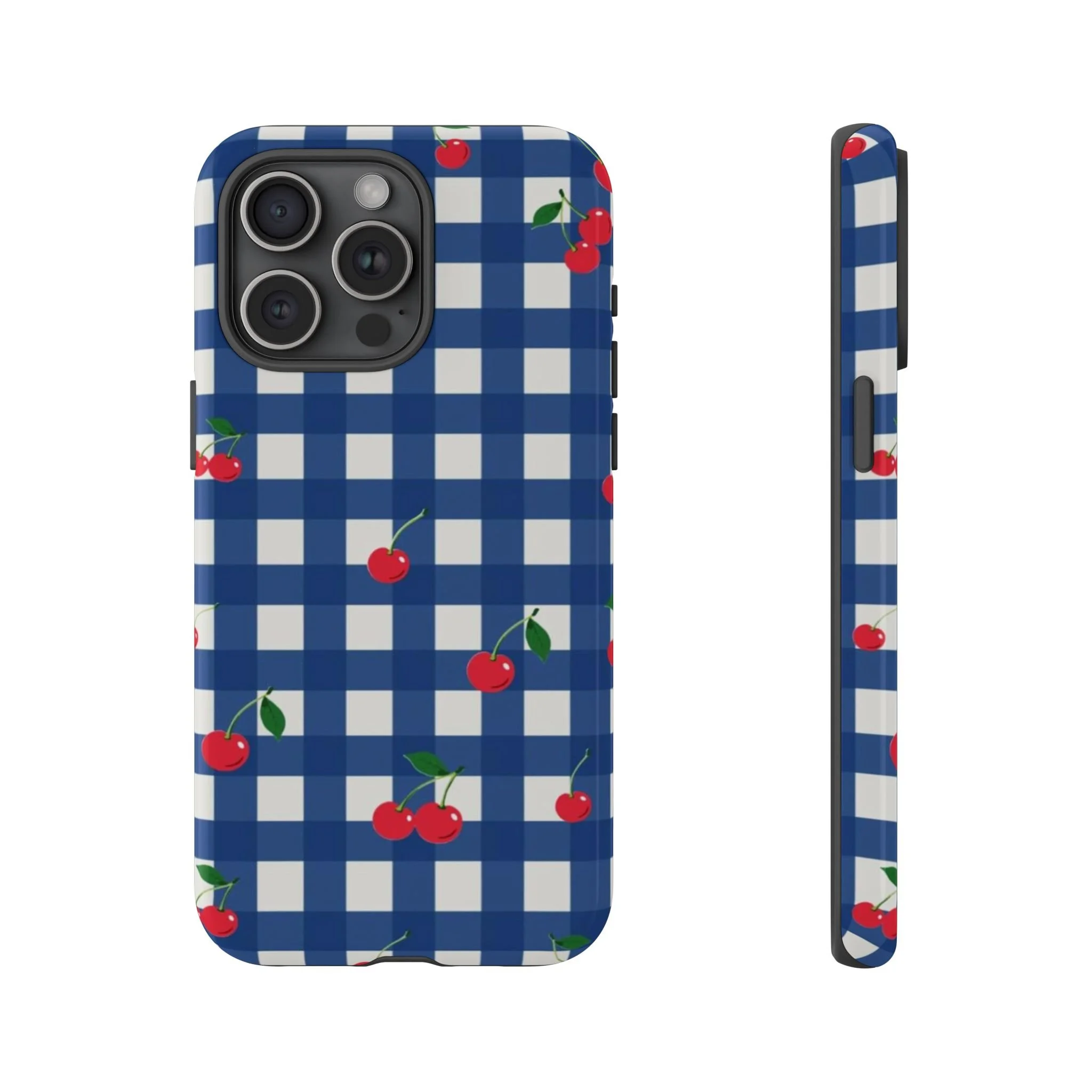 Cherry Gingham | Tough Phone Case