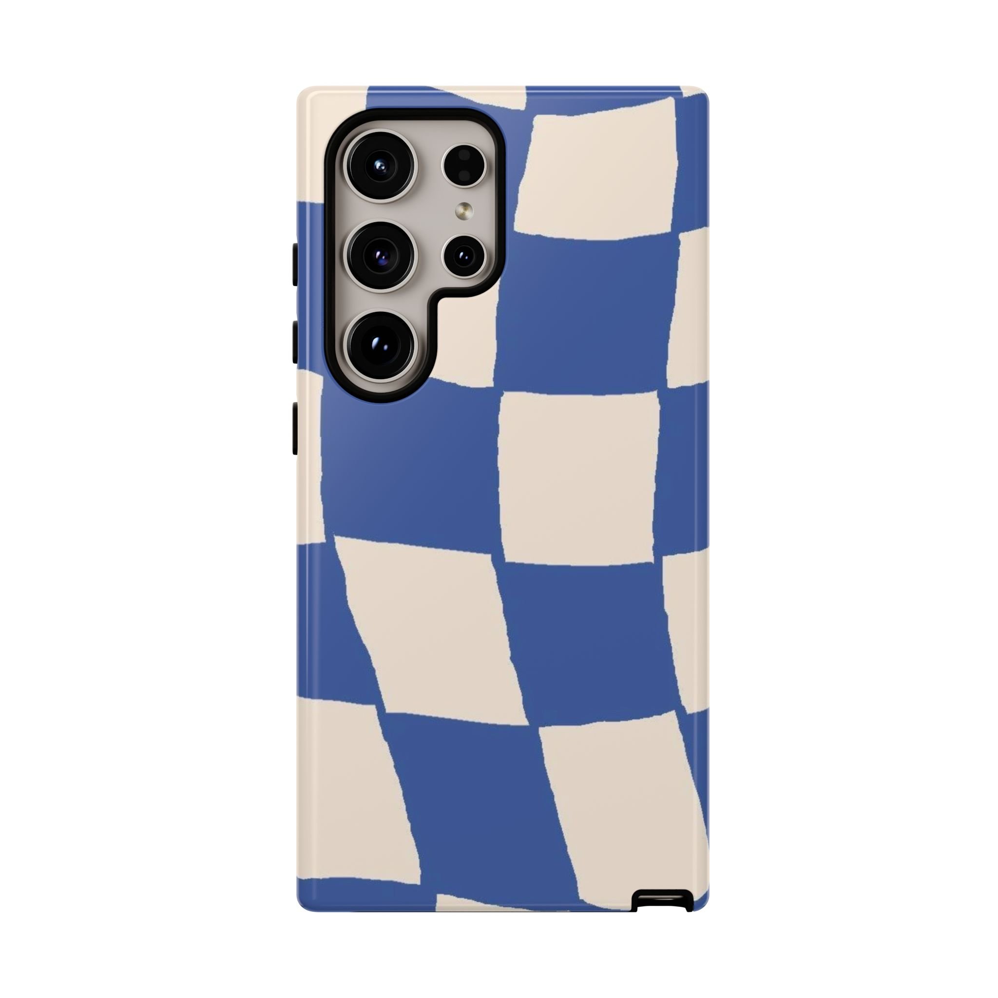 Blue Checkerboard | Tough Phone Case