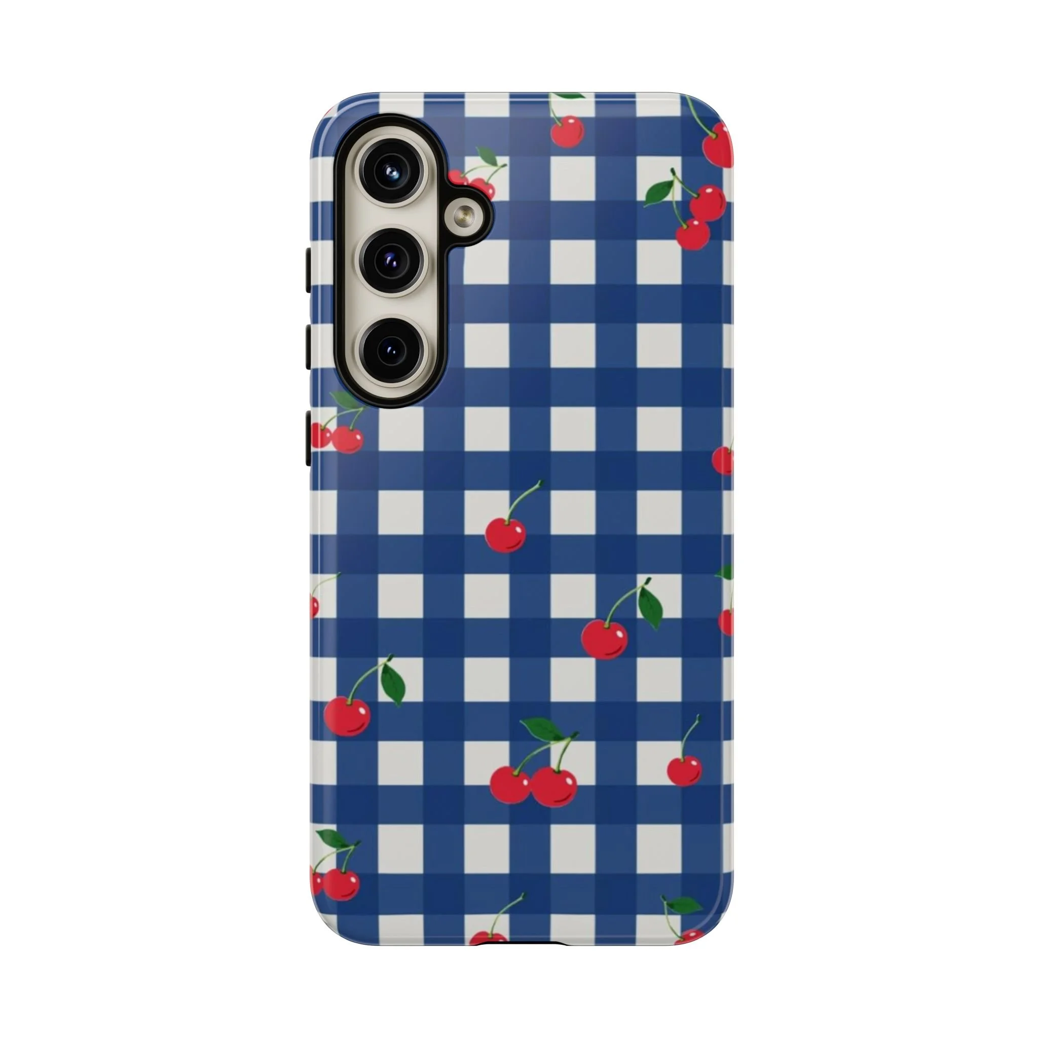 Cherry Gingham | Tough Phone Case