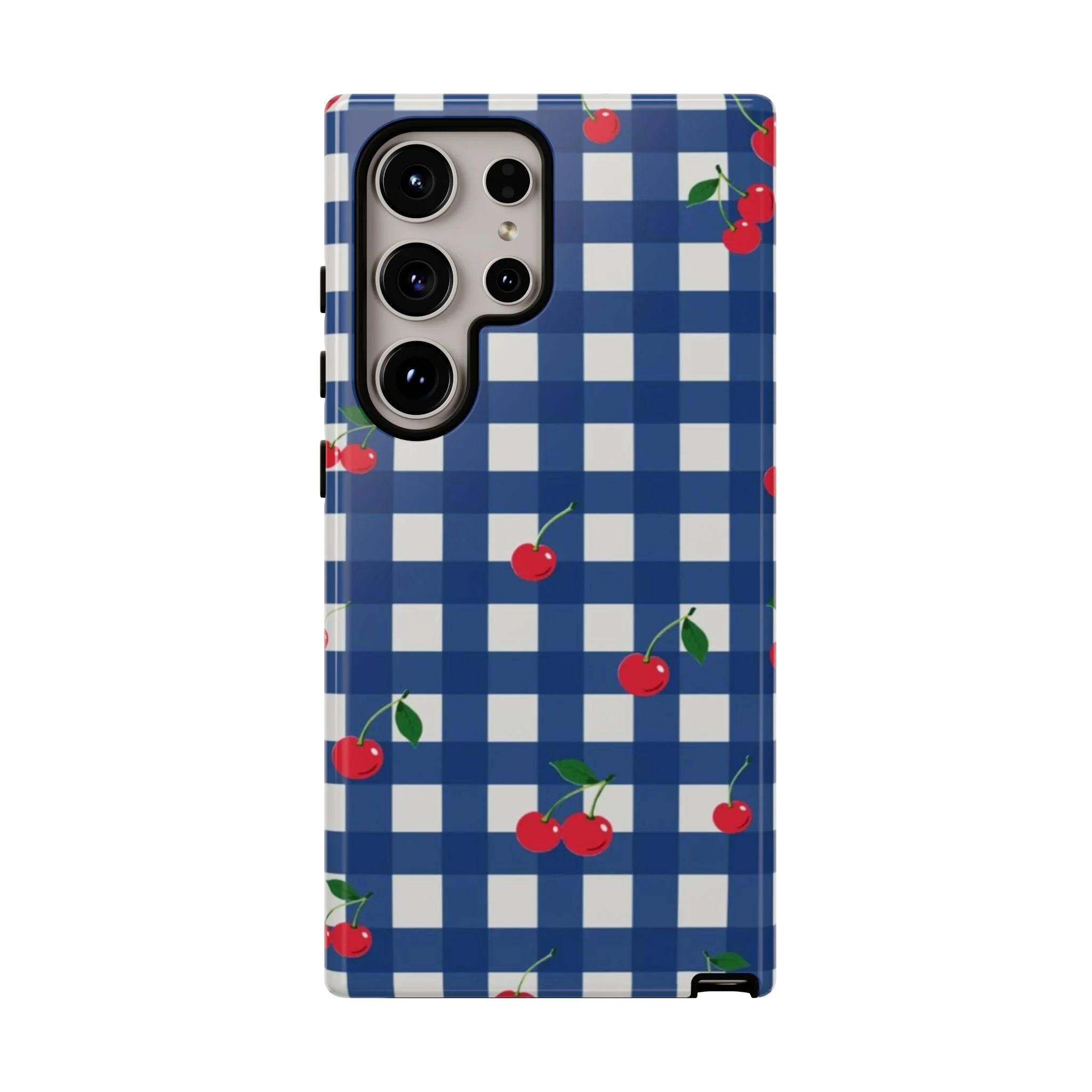 Cherry Gingham | Tough Phone Case