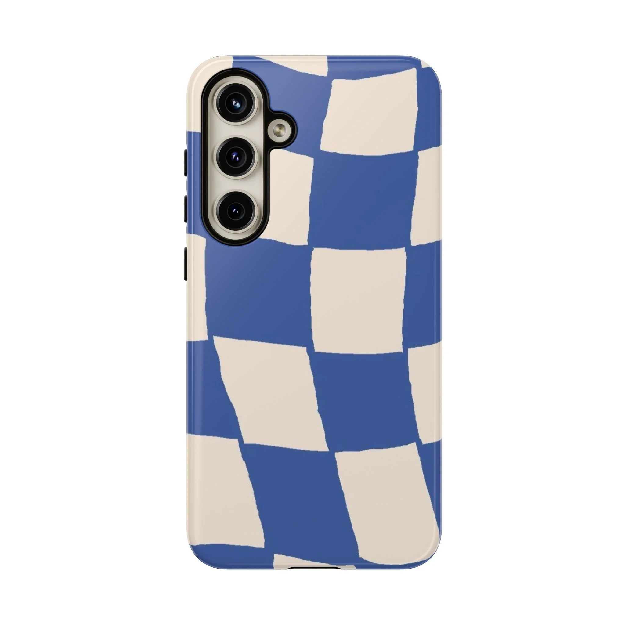 Blue Checkerboard | Tough Phone Case