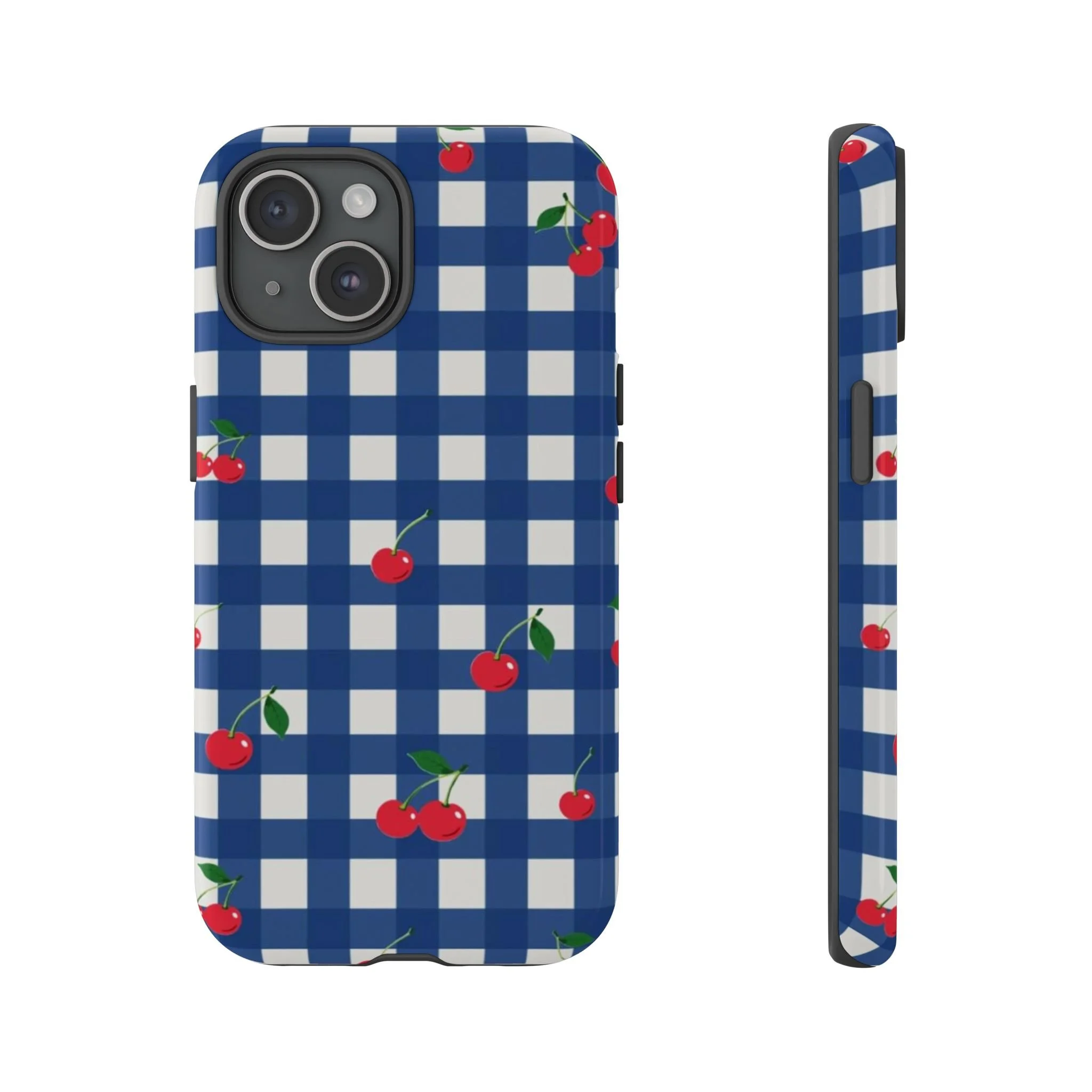 Cherry Gingham | Tough Phone Case