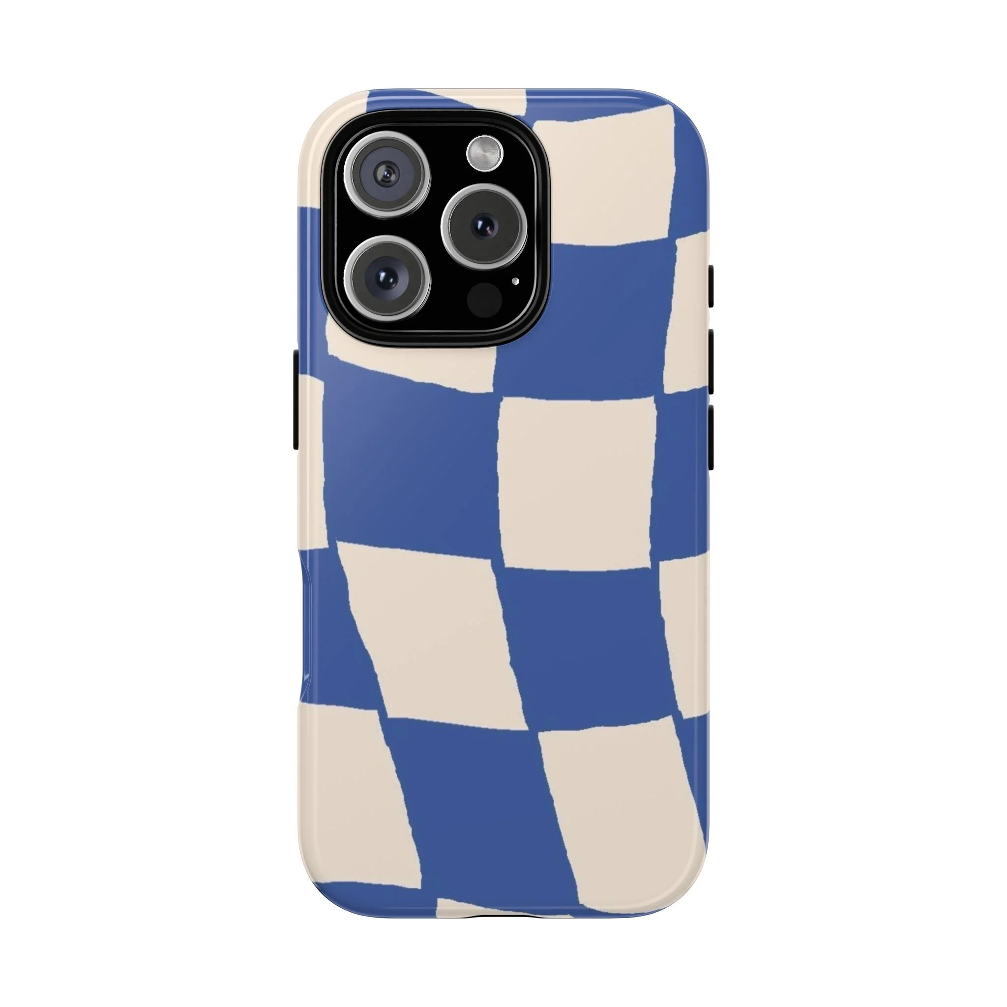 Blue Checkerboard | Tough Phone Case
