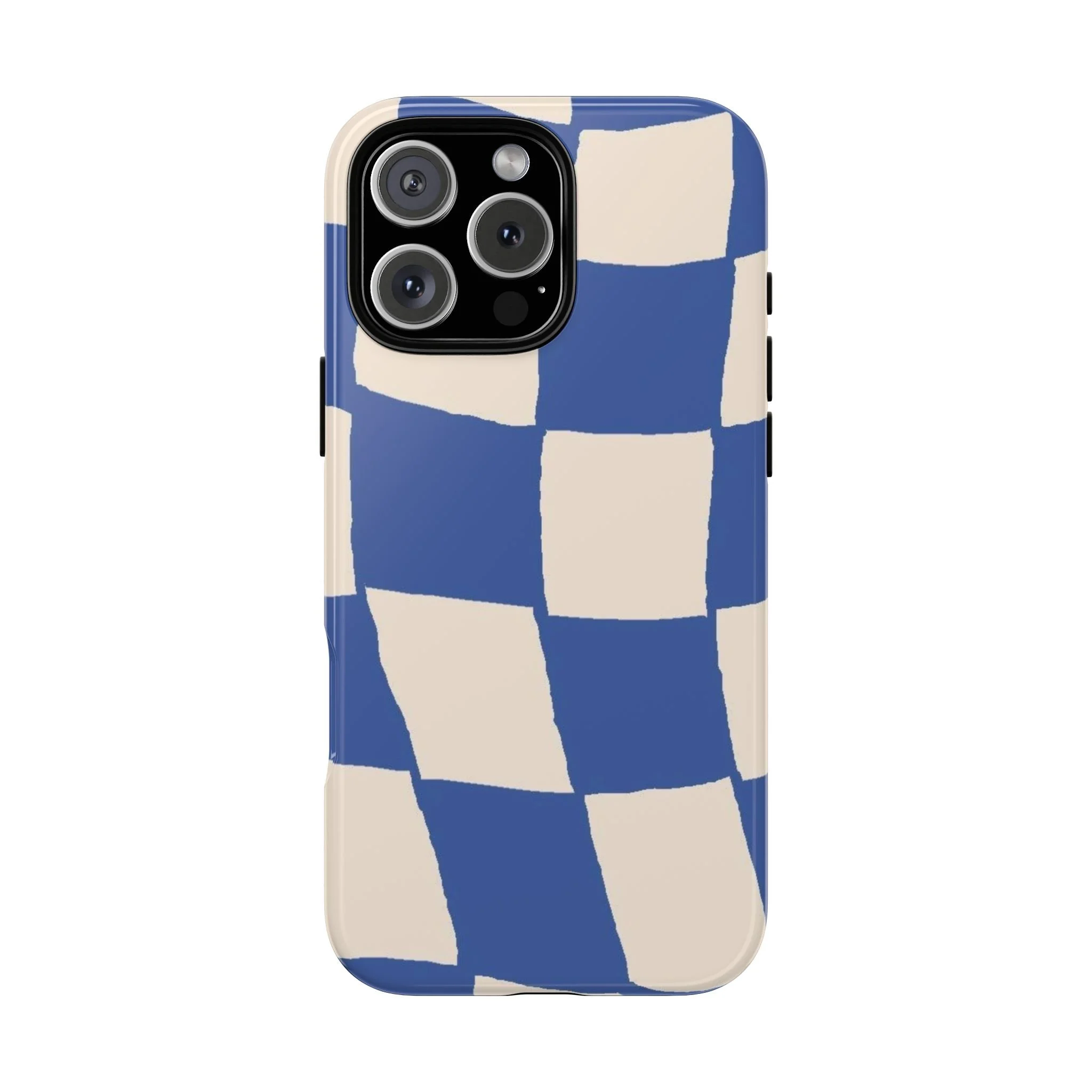 Blue Checkerboard | Tough Phone Case