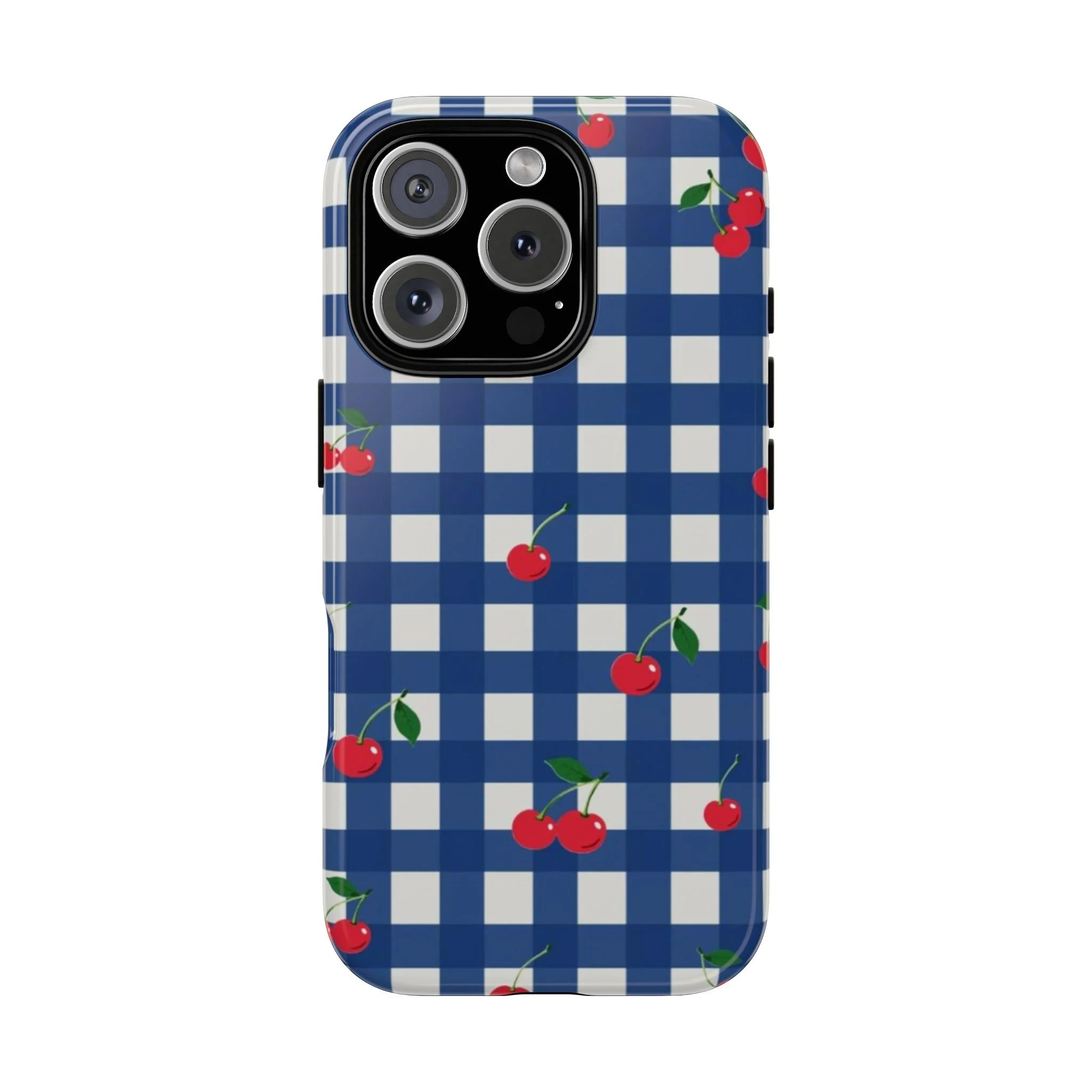 Cherry Gingham | Tough Phone Case