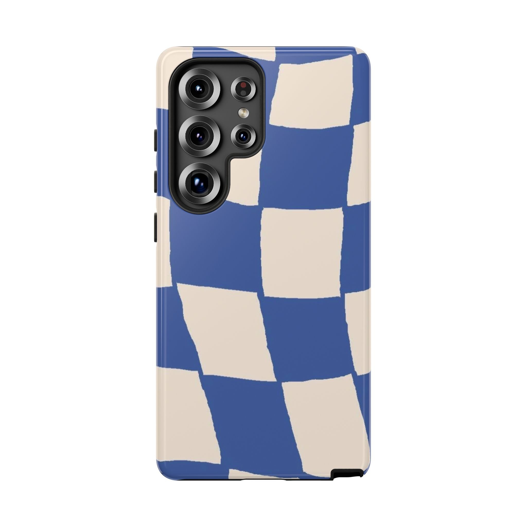Blue Checkerboard | Tough Phone Case