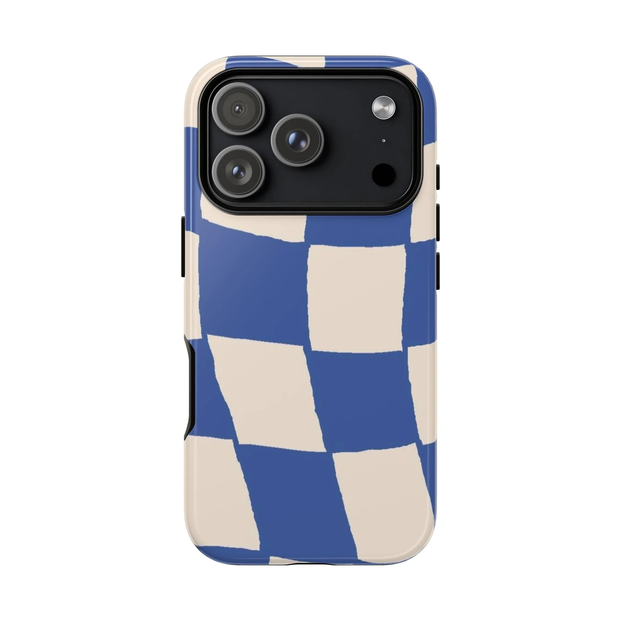 Blue Checkerboard | Tough Phone Case