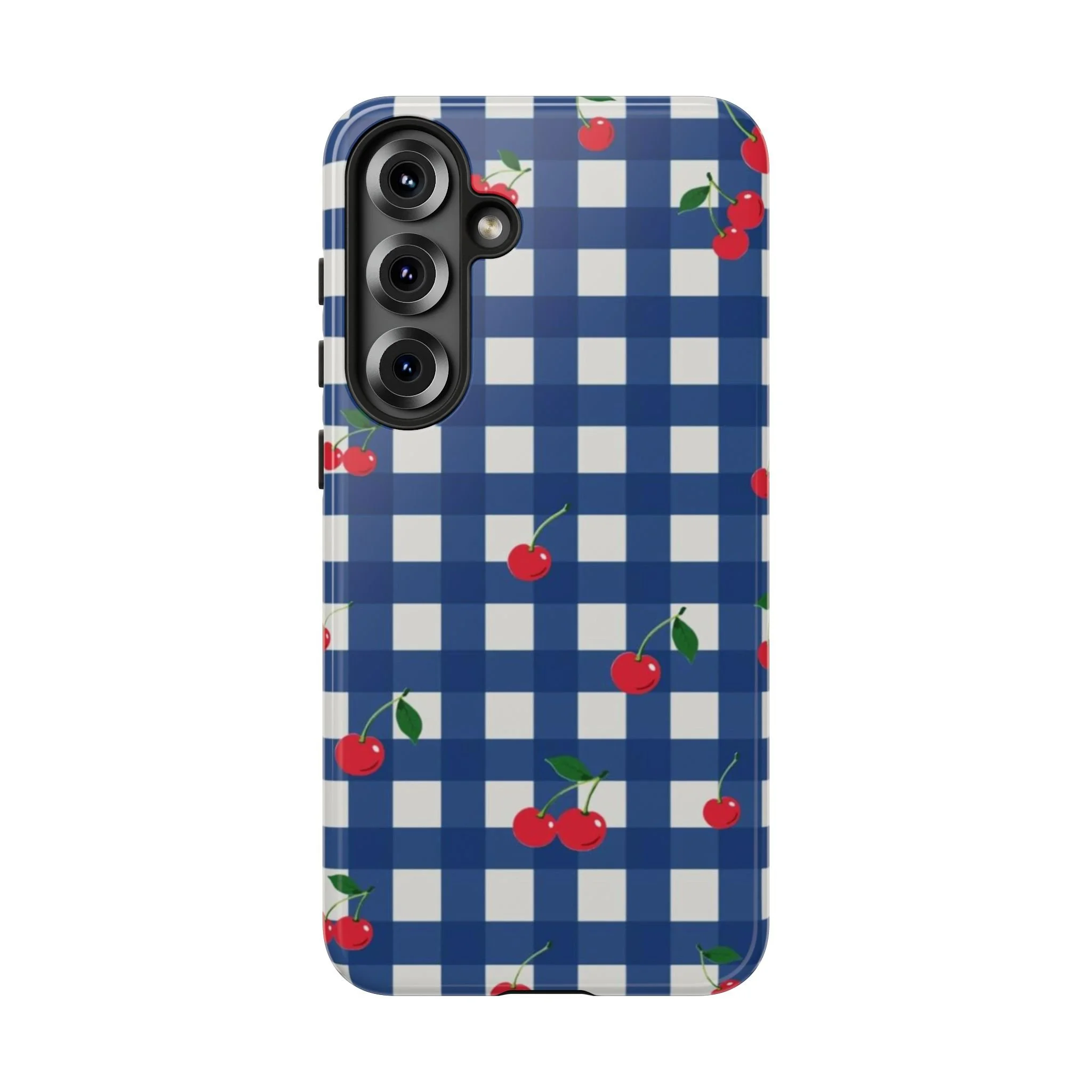 Cherry Gingham | Tough Phone Case