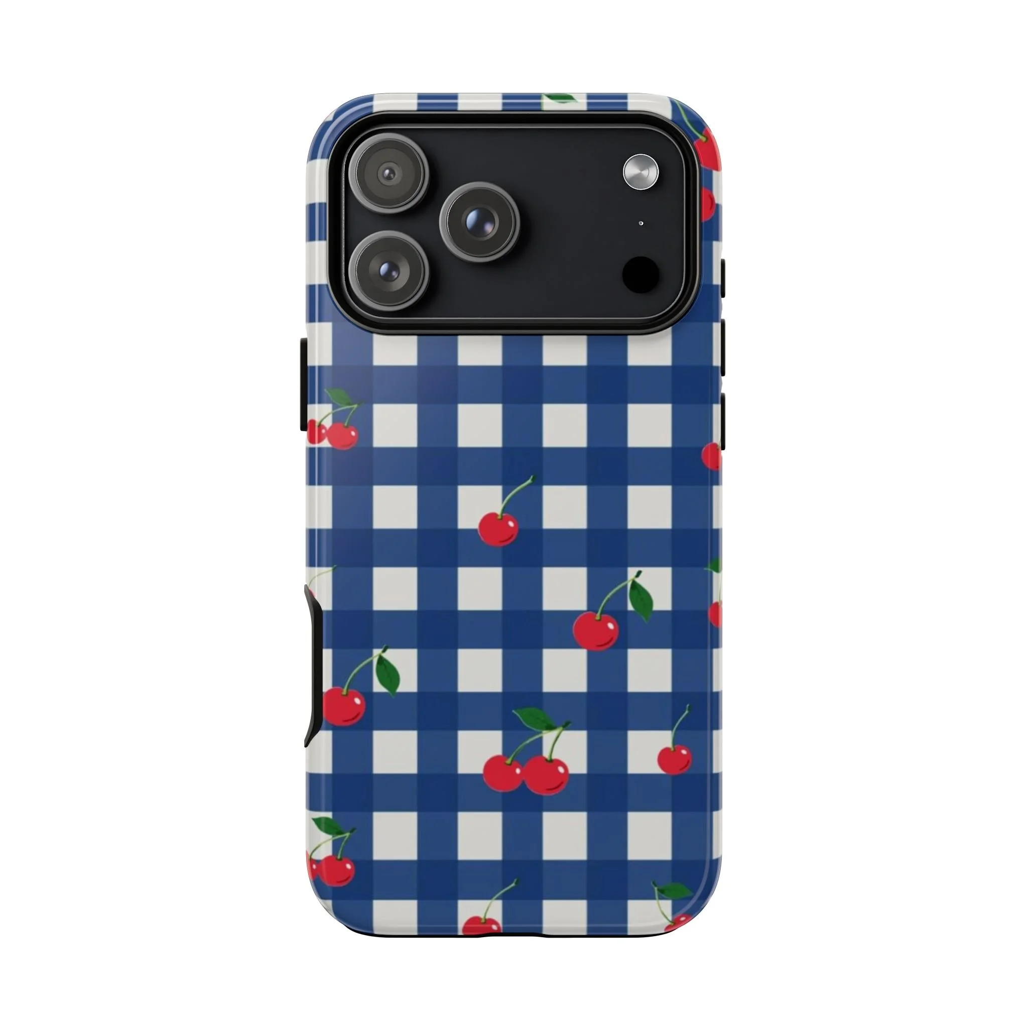 Cherry Gingham | Tough Phone Case