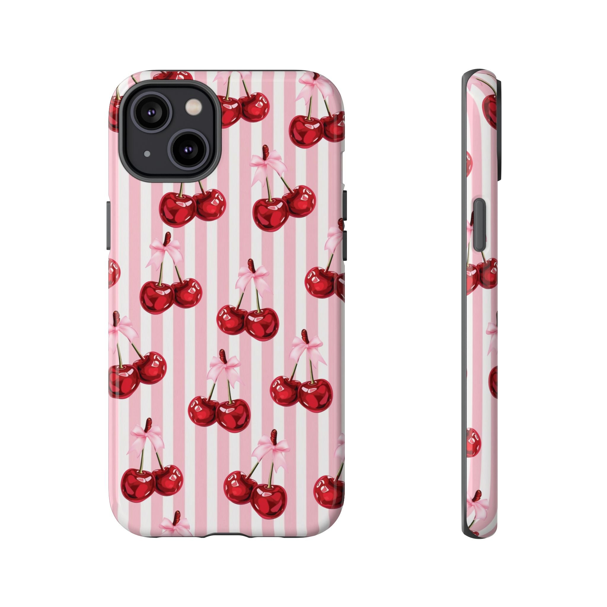 Cherry Pattern | Tough Phone Case