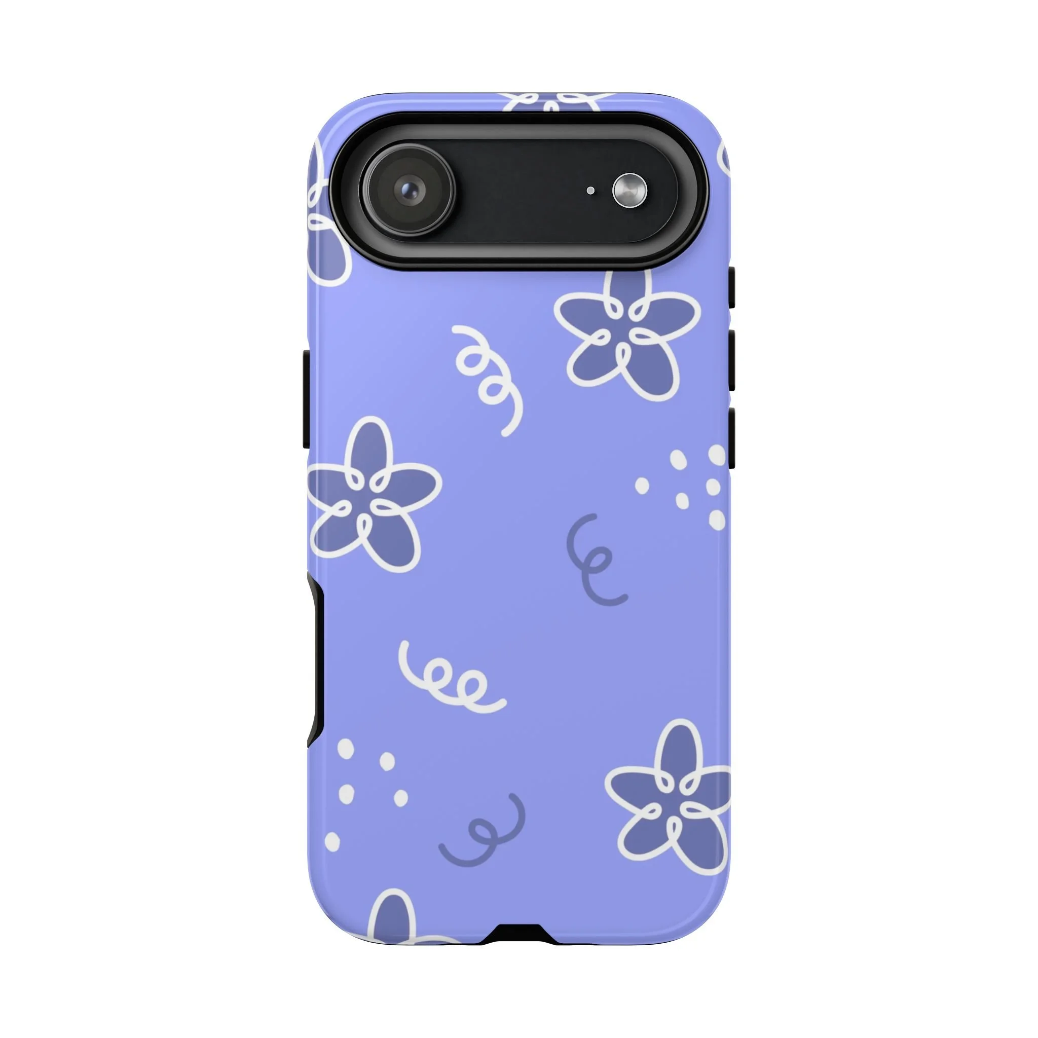 Purple Floral | Tough Phone Case