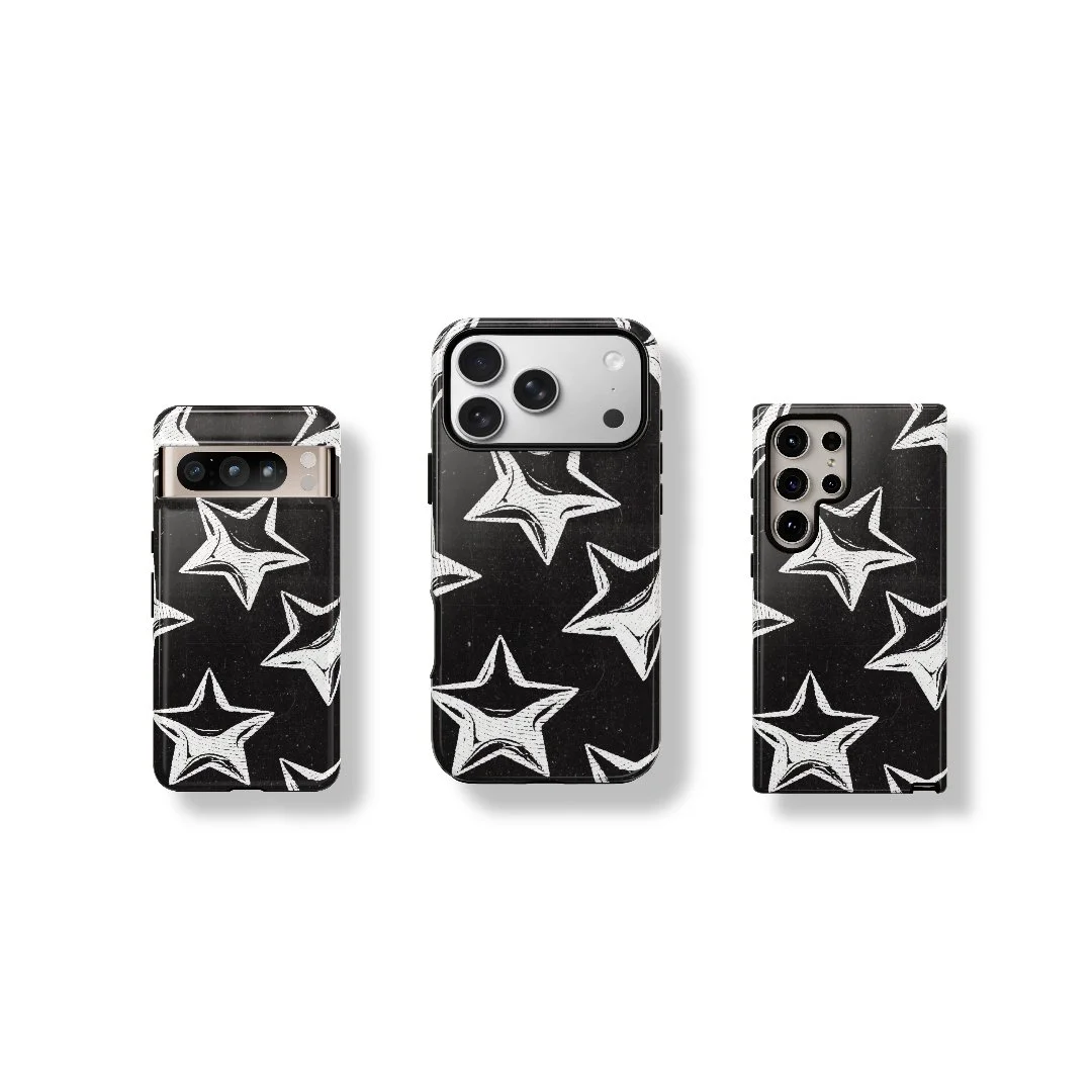 Retro Cosmic Vibes | Tough Phone Case