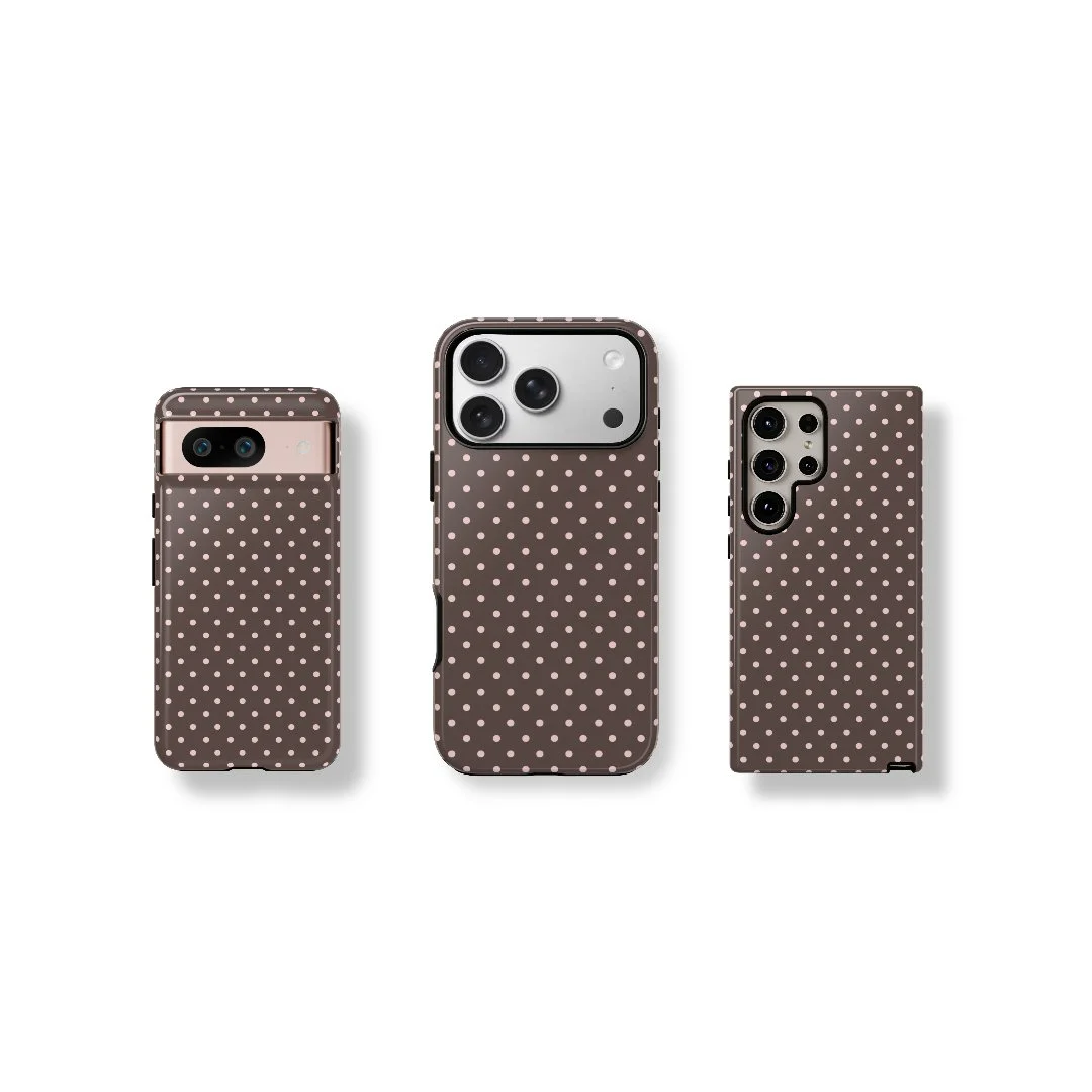Minimal Polka Dots | Tough Phone Case
