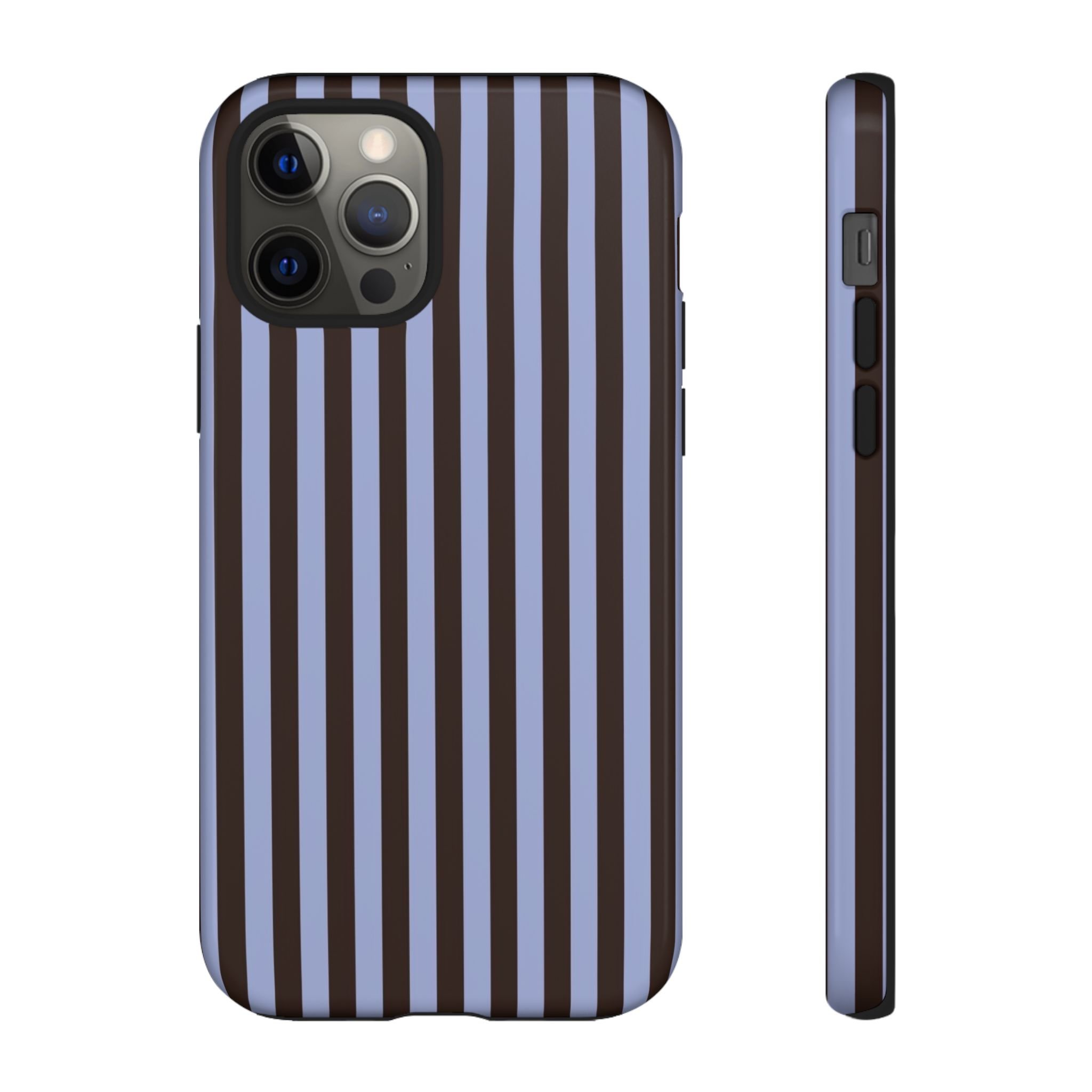 Dark Chocolate Stripes | Tough Phone Case