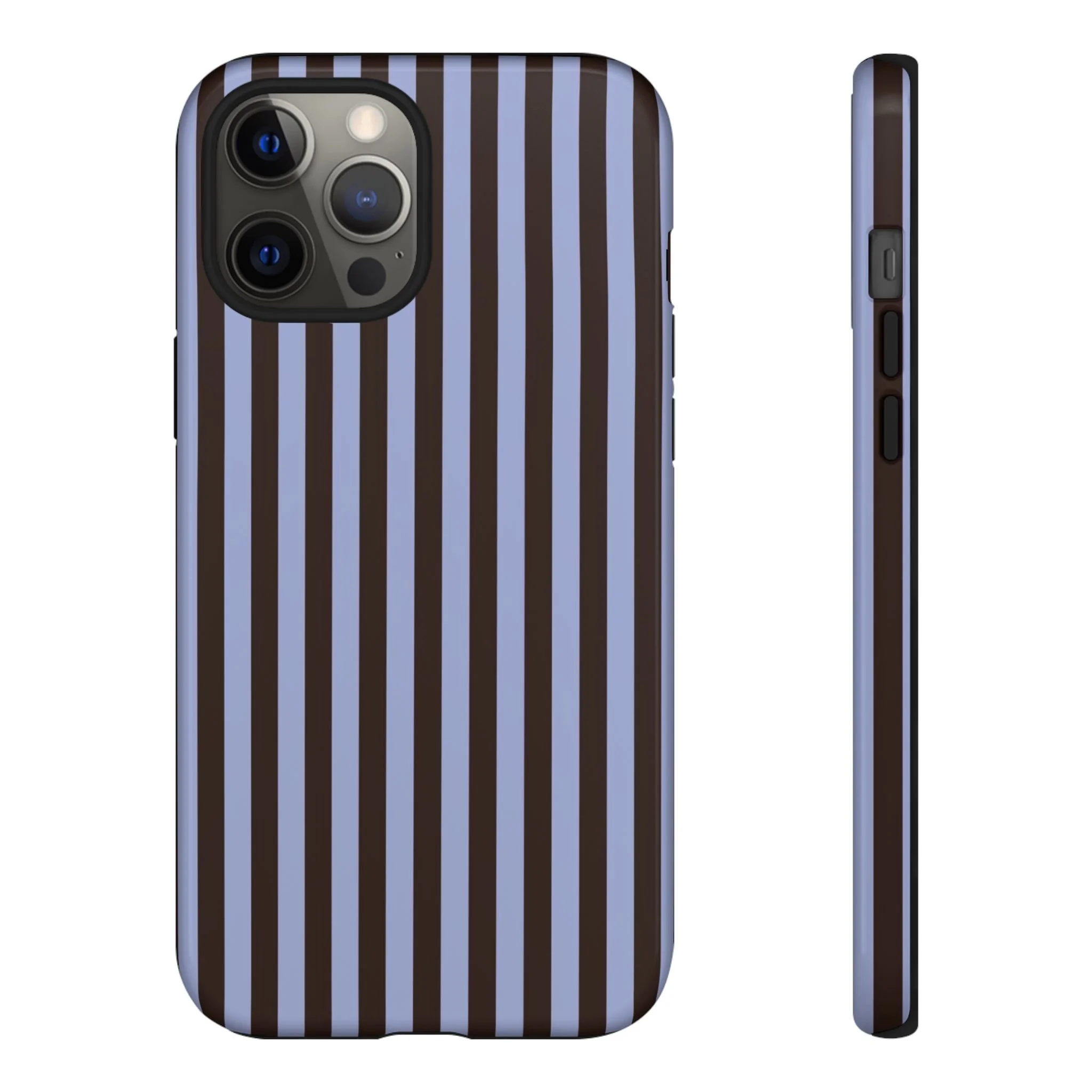 Dark Chocolate Stripes | Tough Phone Case