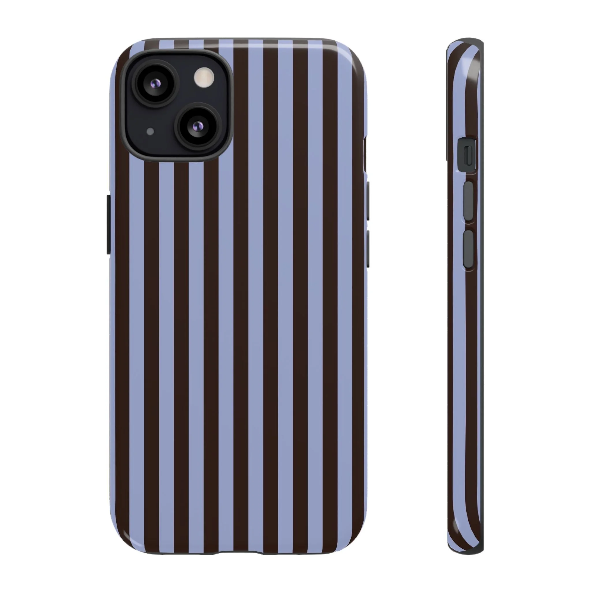 Dark Chocolate Stripes | Tough Phone Case