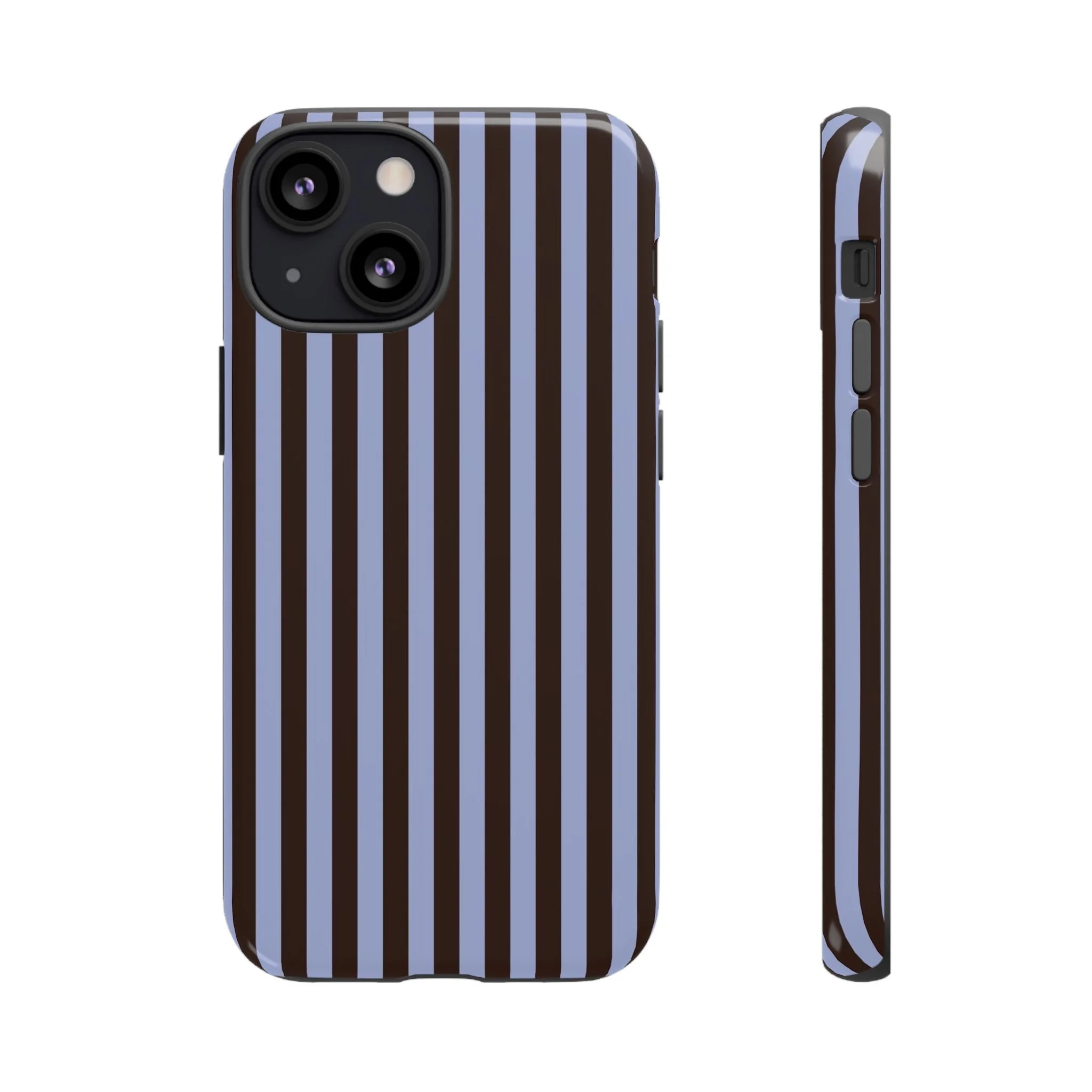 Dark Chocolate Stripes | Tough Phone Case