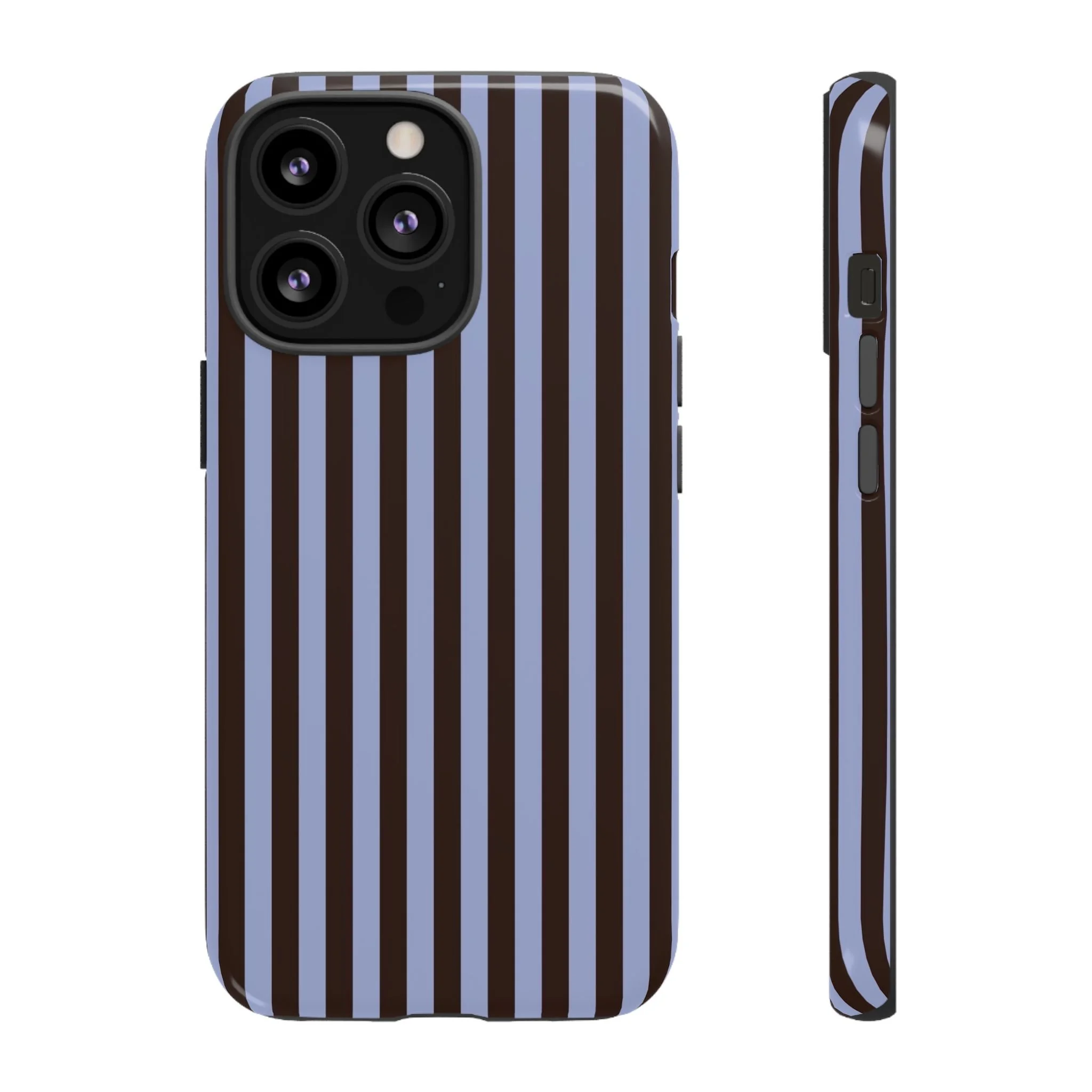 Dark Chocolate Stripes | Tough Phone Case