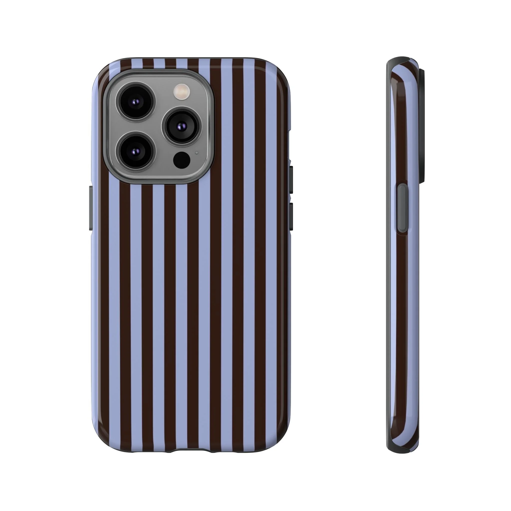 Dark Chocolate Stripes | Tough Phone Case