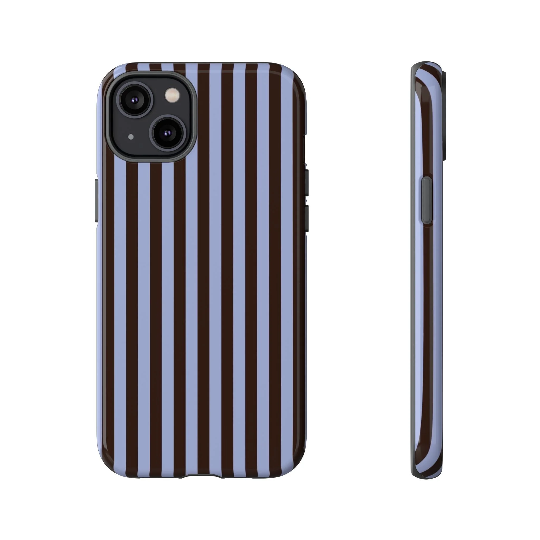 Dark Chocolate Stripes | Tough Phone Case