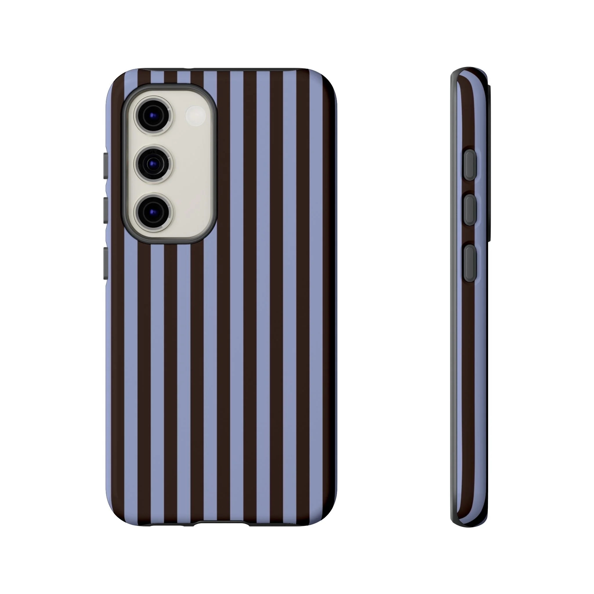Dark Chocolate Stripes | Tough Phone Case