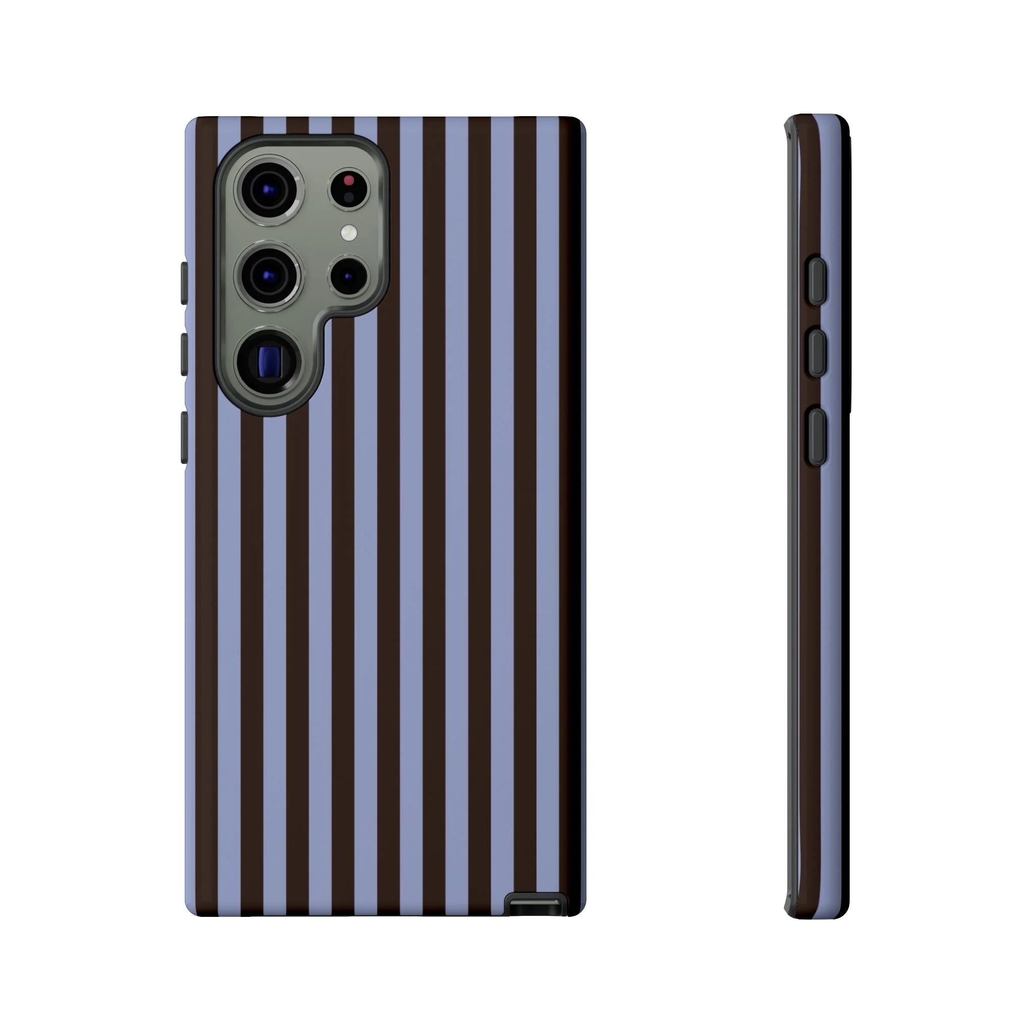 Dark Chocolate Stripes | Tough Phone Case