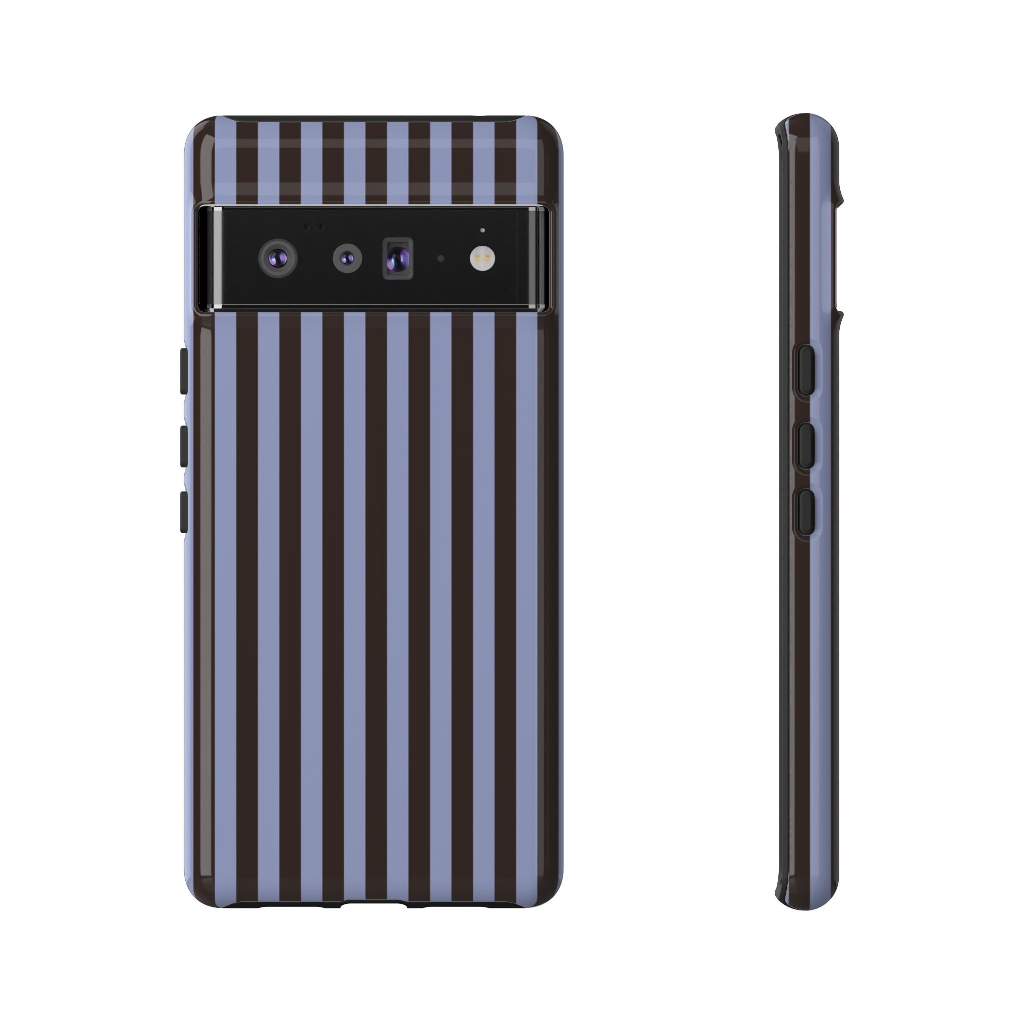 Dark Chocolate Stripes | Tough Phone Case