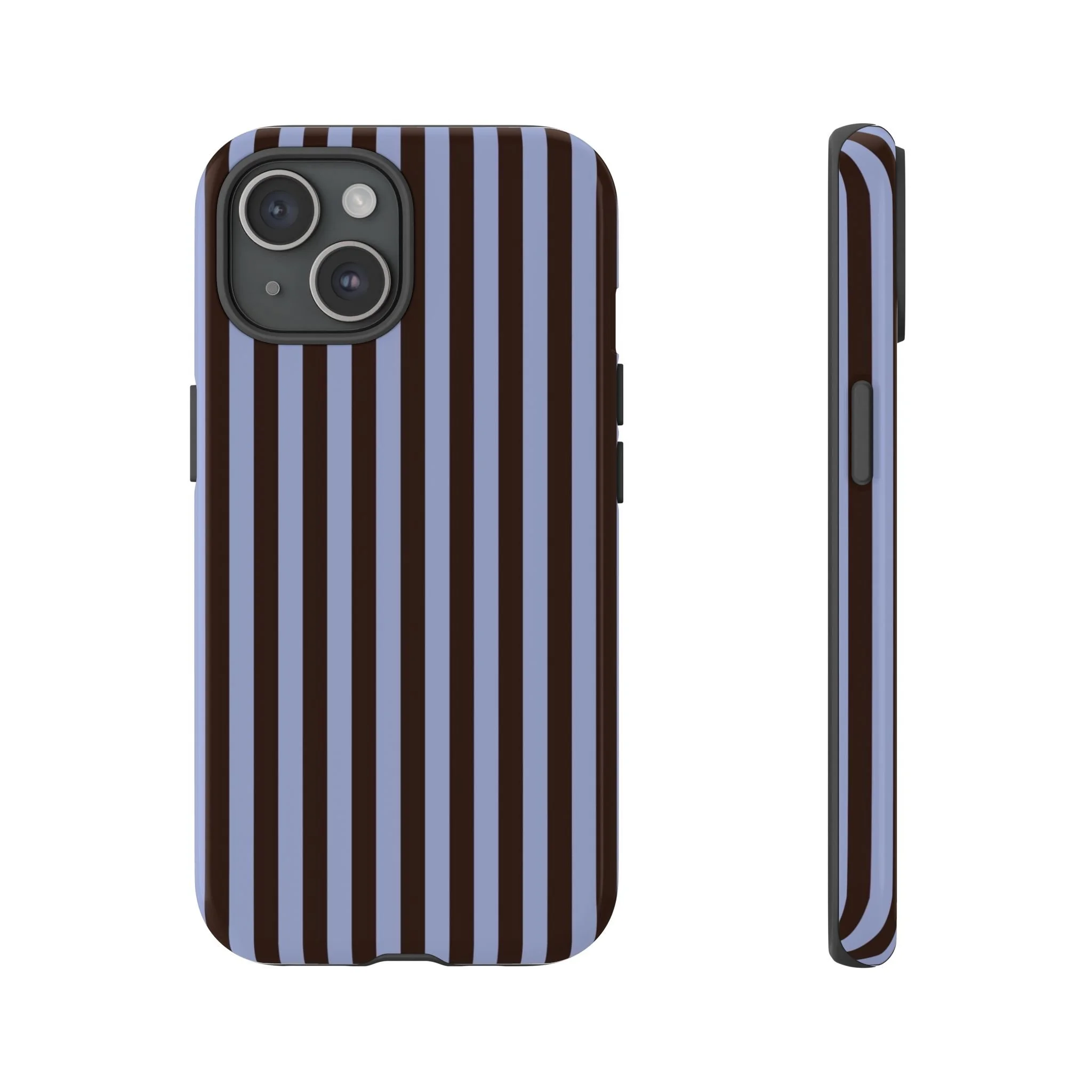 Dark Chocolate Stripes | Tough Phone Case