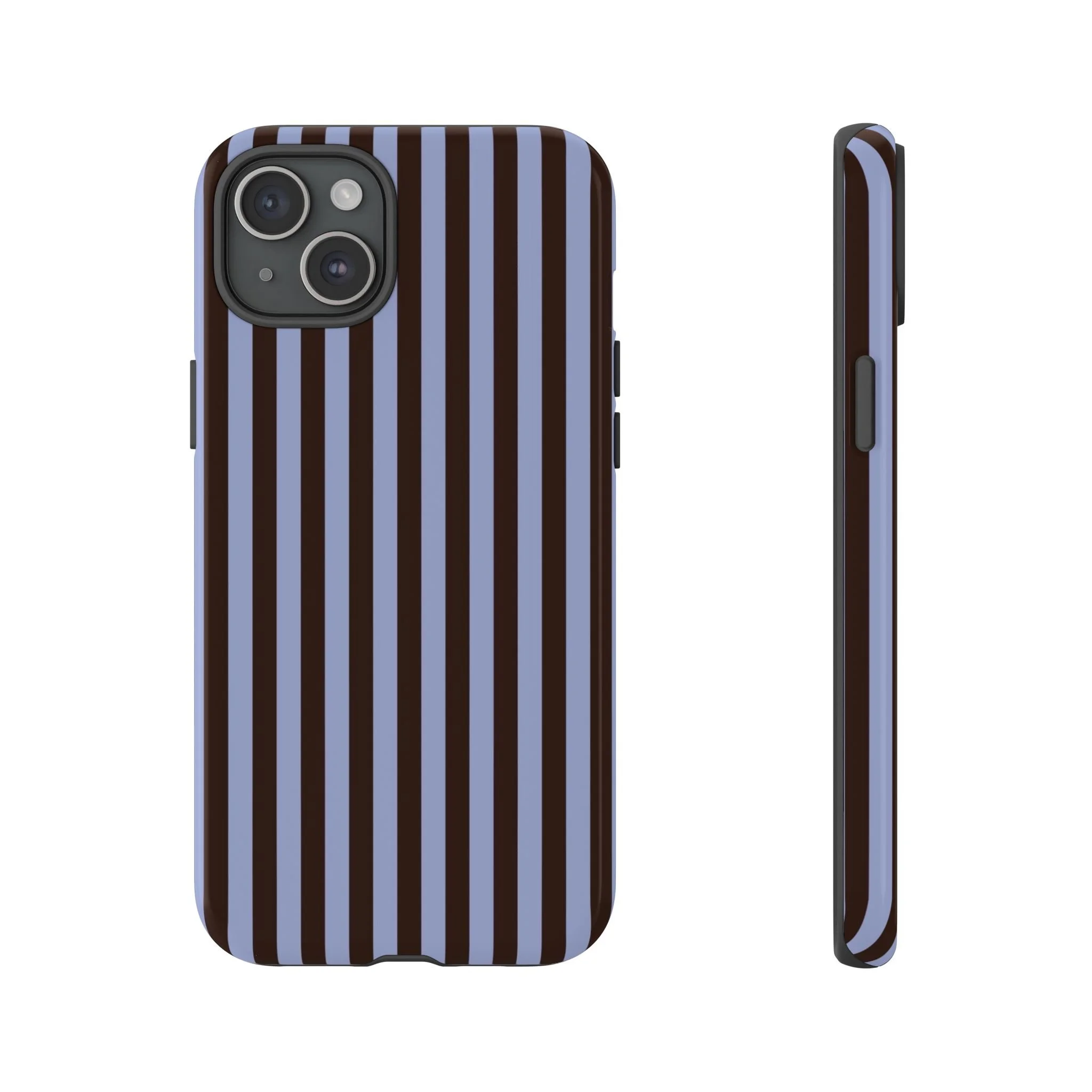 Dark Chocolate Stripes | Tough Phone Case