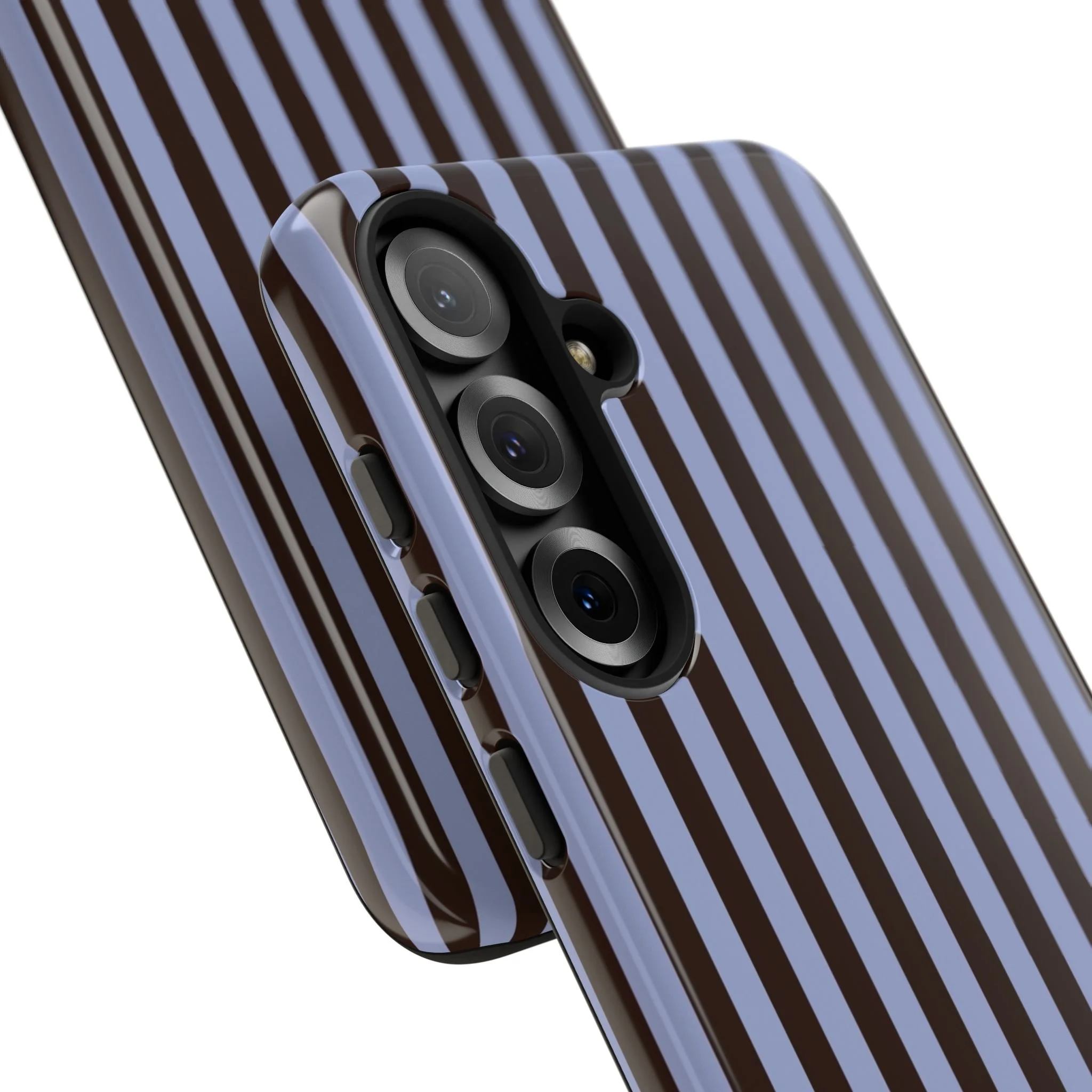 Dark Chocolate Stripes | Tough Phone Case