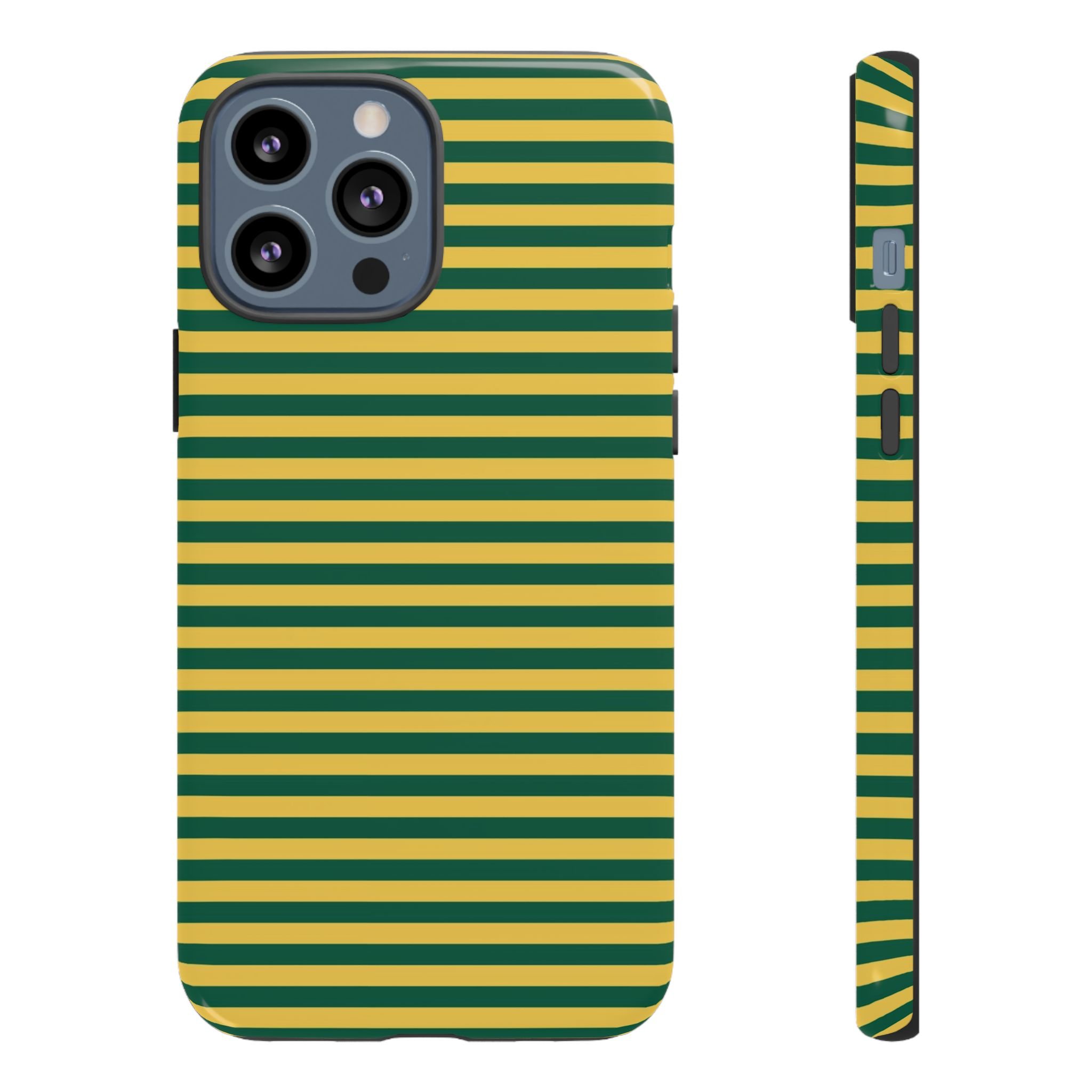 Golden Forest Lines | Tough Phone Case
