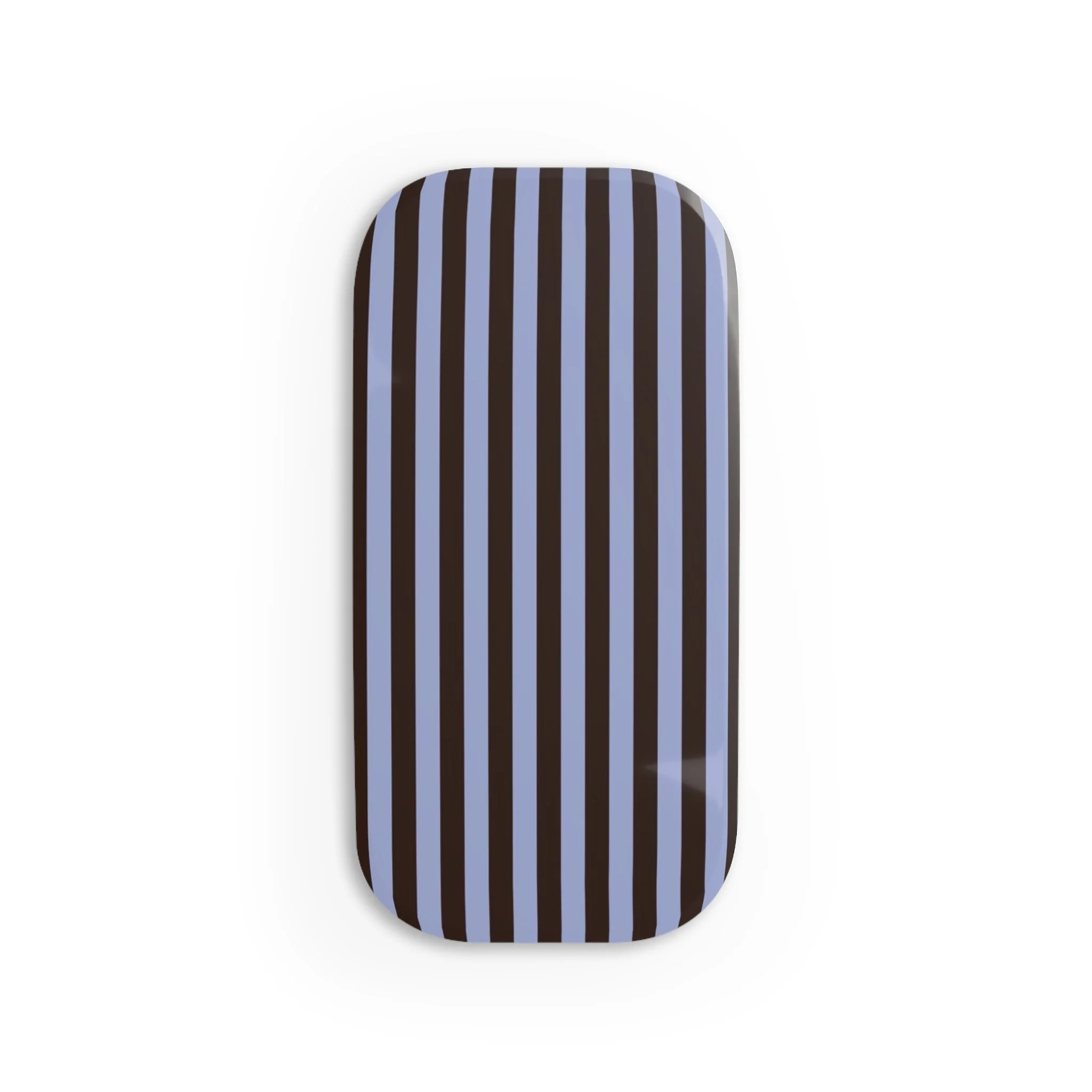 Dark Chocolate Stripes Phone Click-On Grip