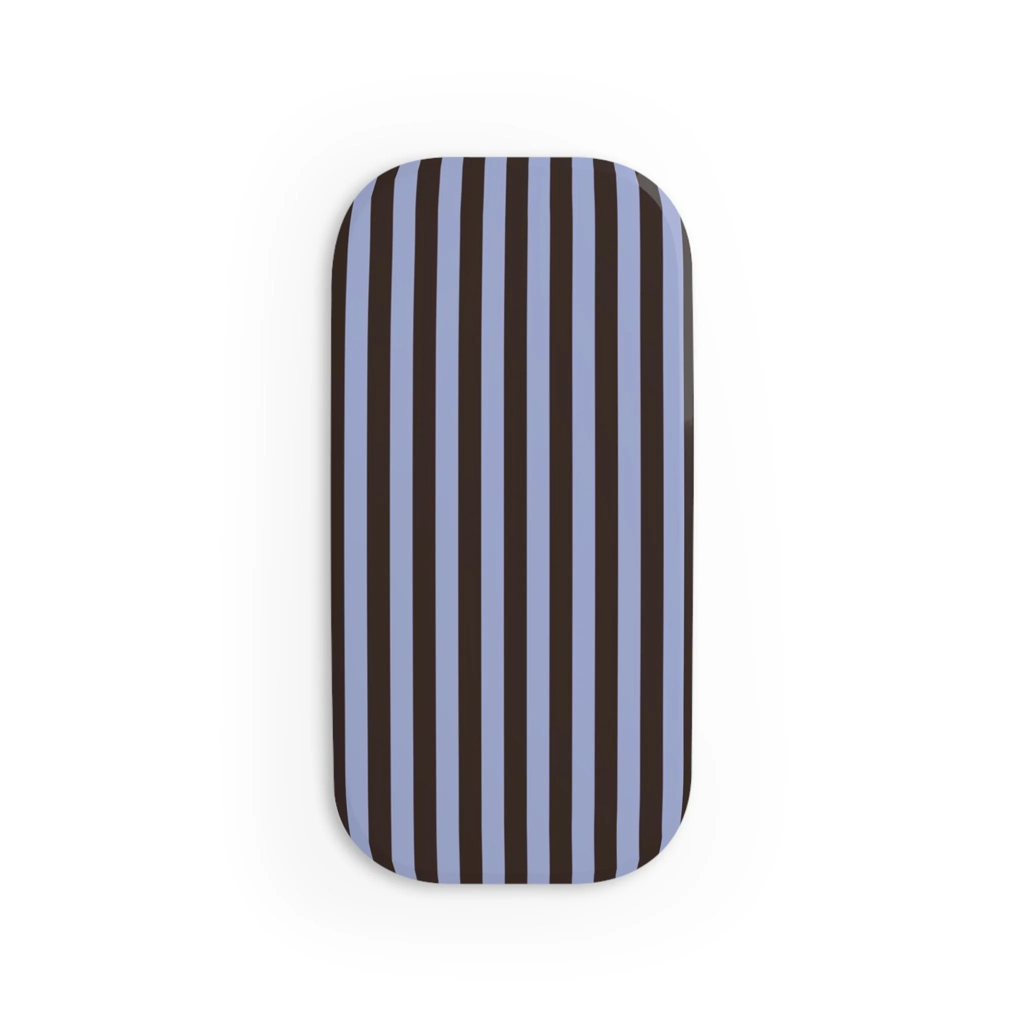 Dark Chocolate Stripes Phone Click-On Grip
