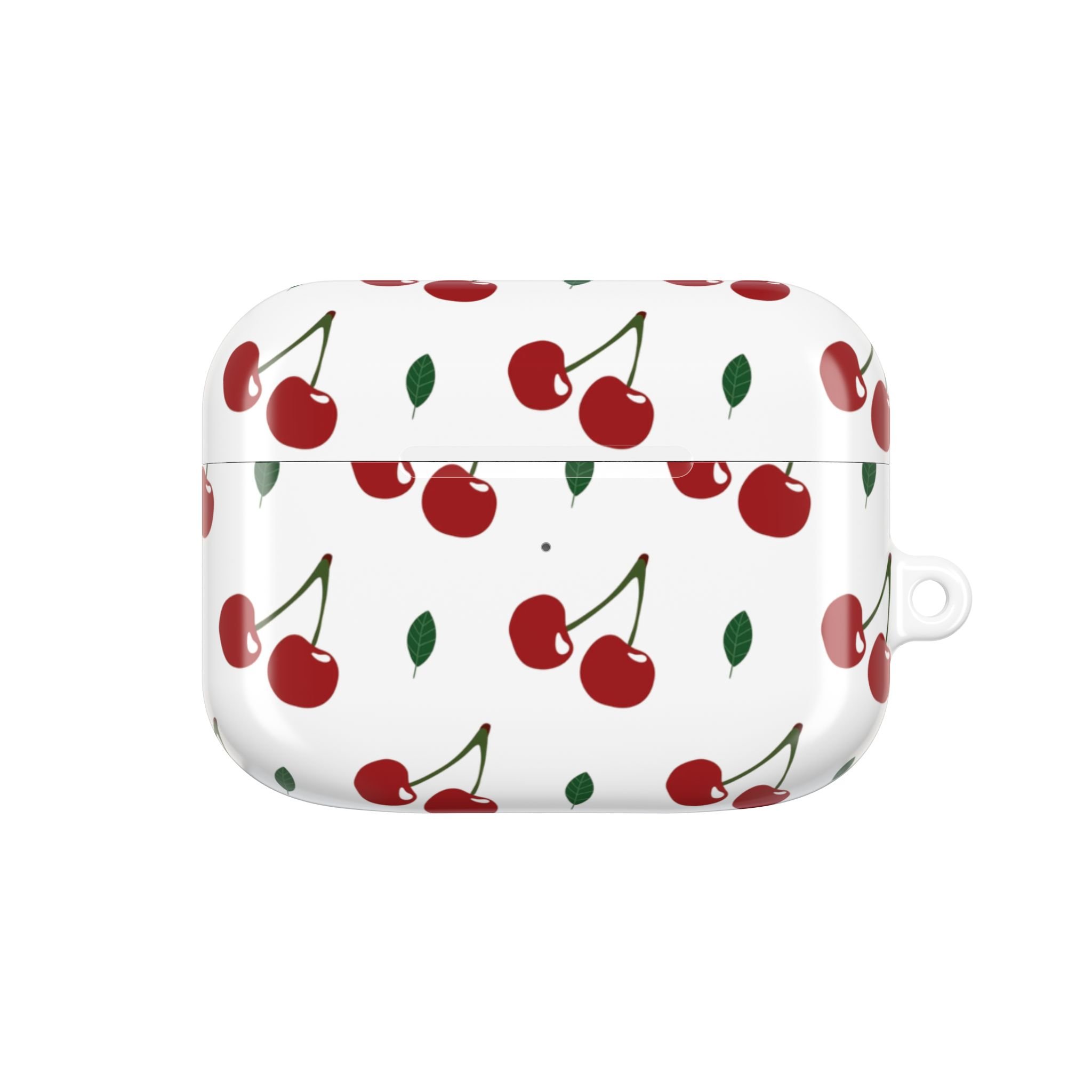 Cherry Pattern AirPod Case - Cute and Stylish Protection for Your Bluetooth Earbuds