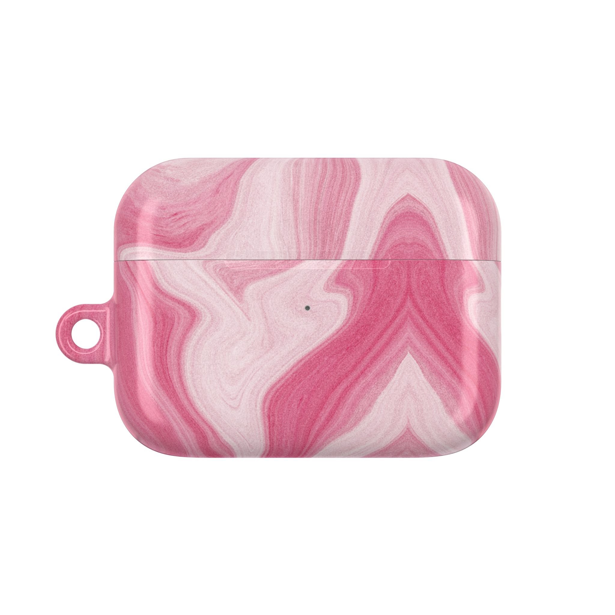 Pink Marble AirPod Case - Stylish and Trendy Protective Cover