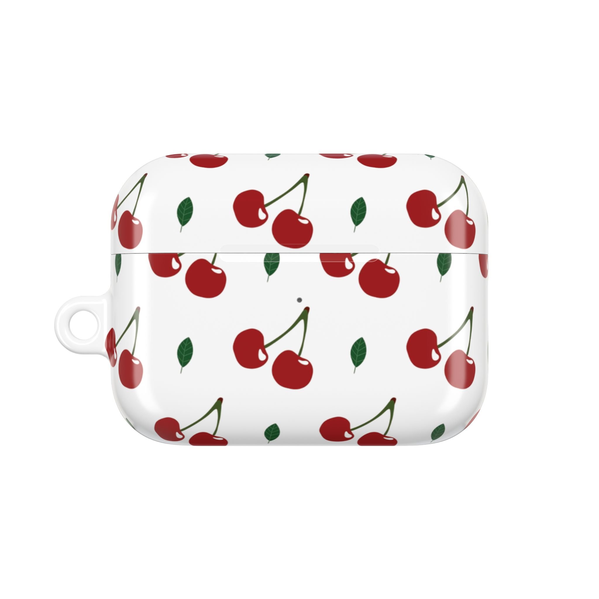Cherry Pattern AirPod Case - Cute and Stylish Protection for Your Bluetooth Earbuds
