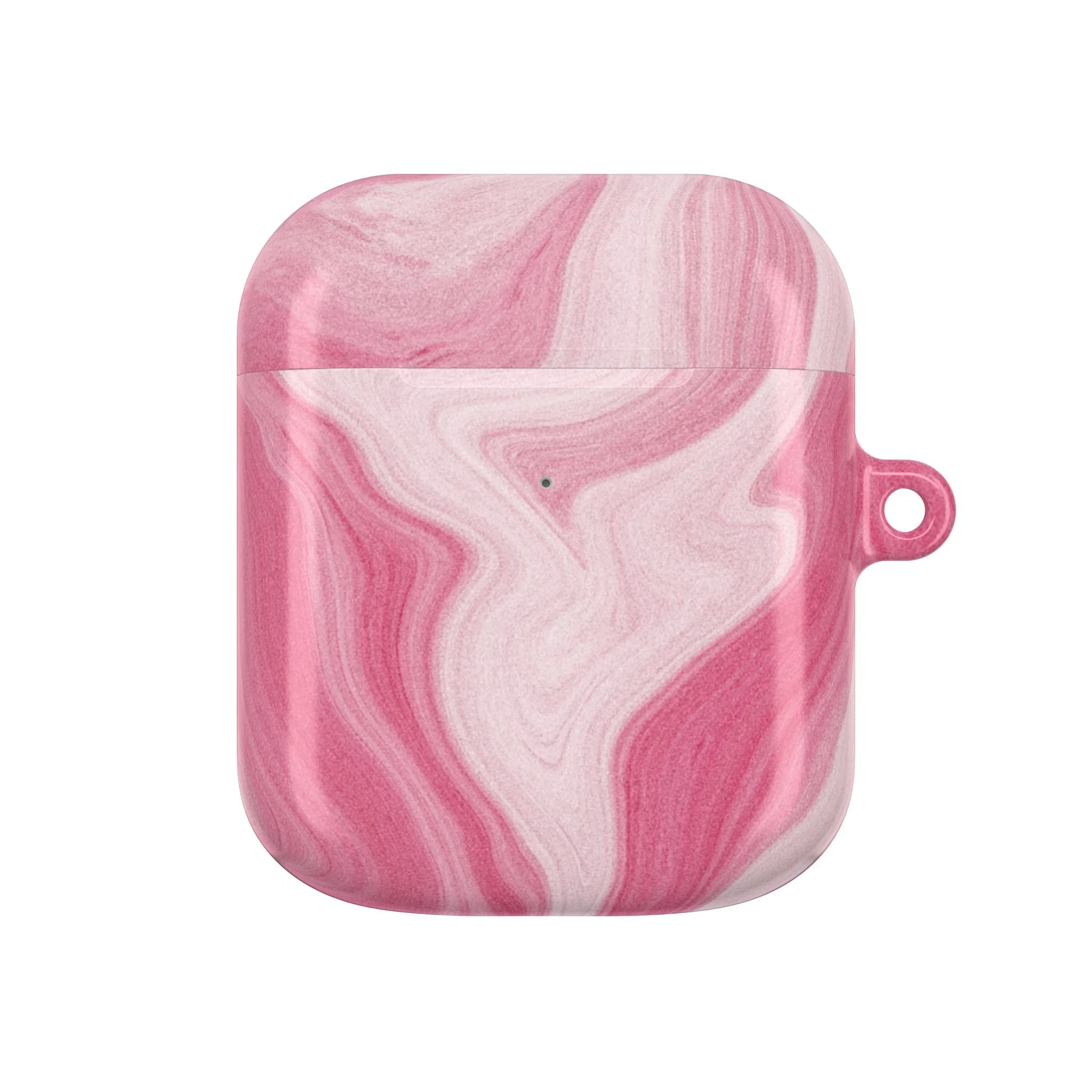 Pink Marble AirPod Case - Stylish and Trendy Protective Cover