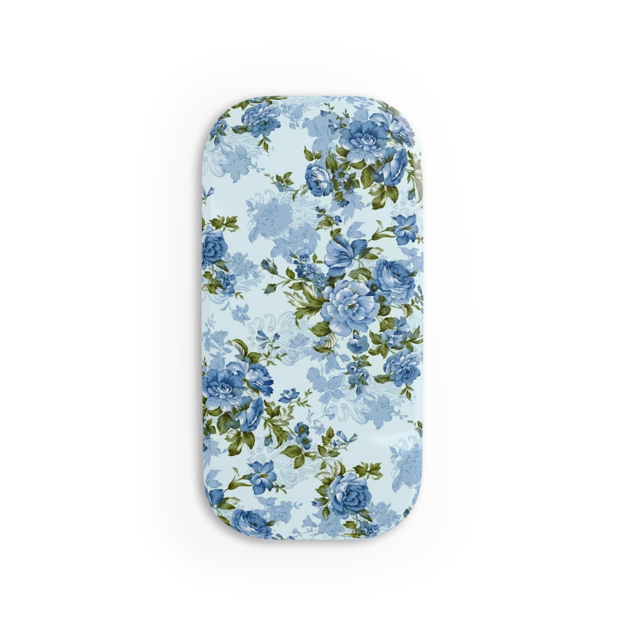 Blue Floral Phone Grip