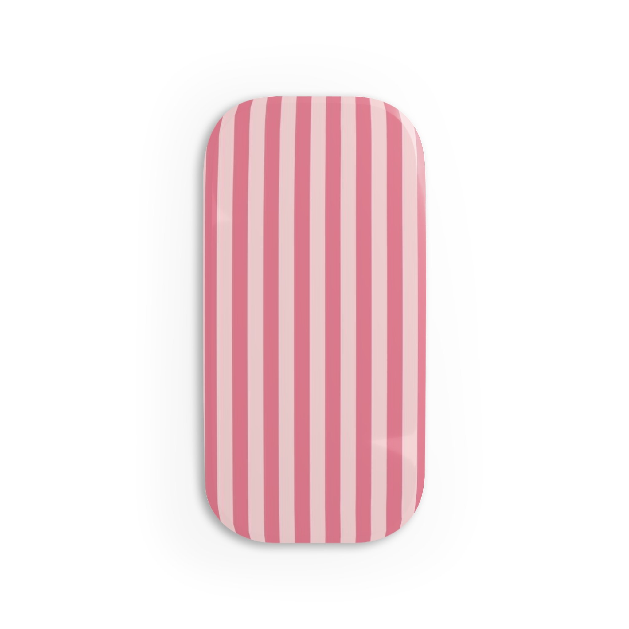 Pink Striped Phone Grip