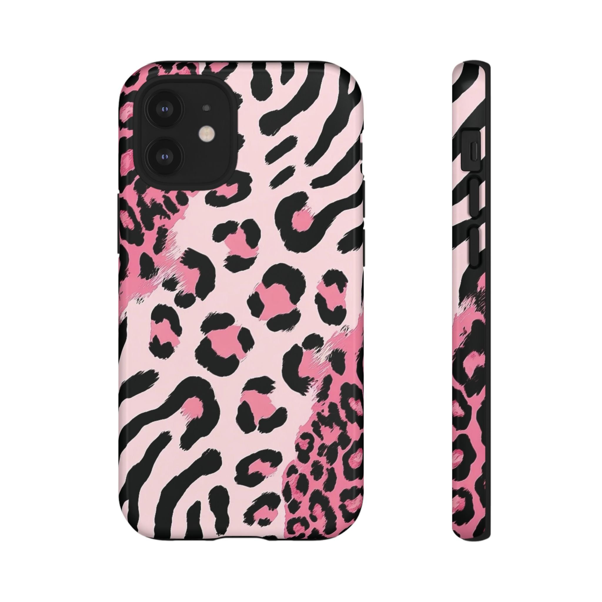 Pink Edgy Animal Print | Tough Phone Case