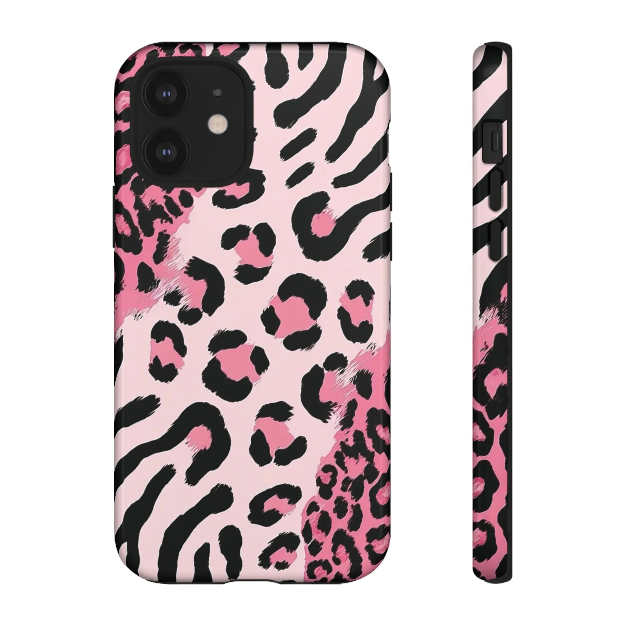 Pink Edgy Animal Print | Tough Phone Case
