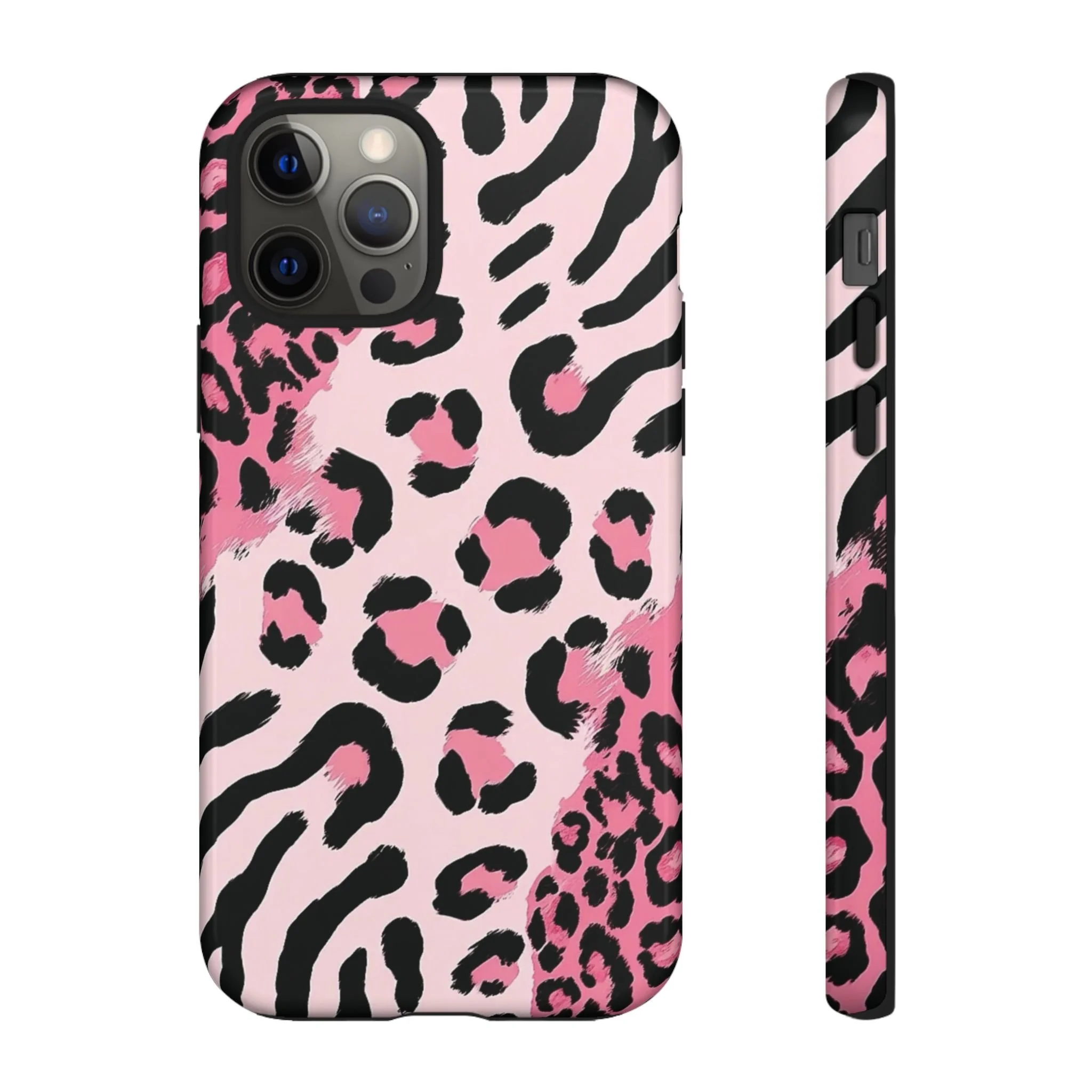 Pink Edgy Animal Print | Tough Phone Case