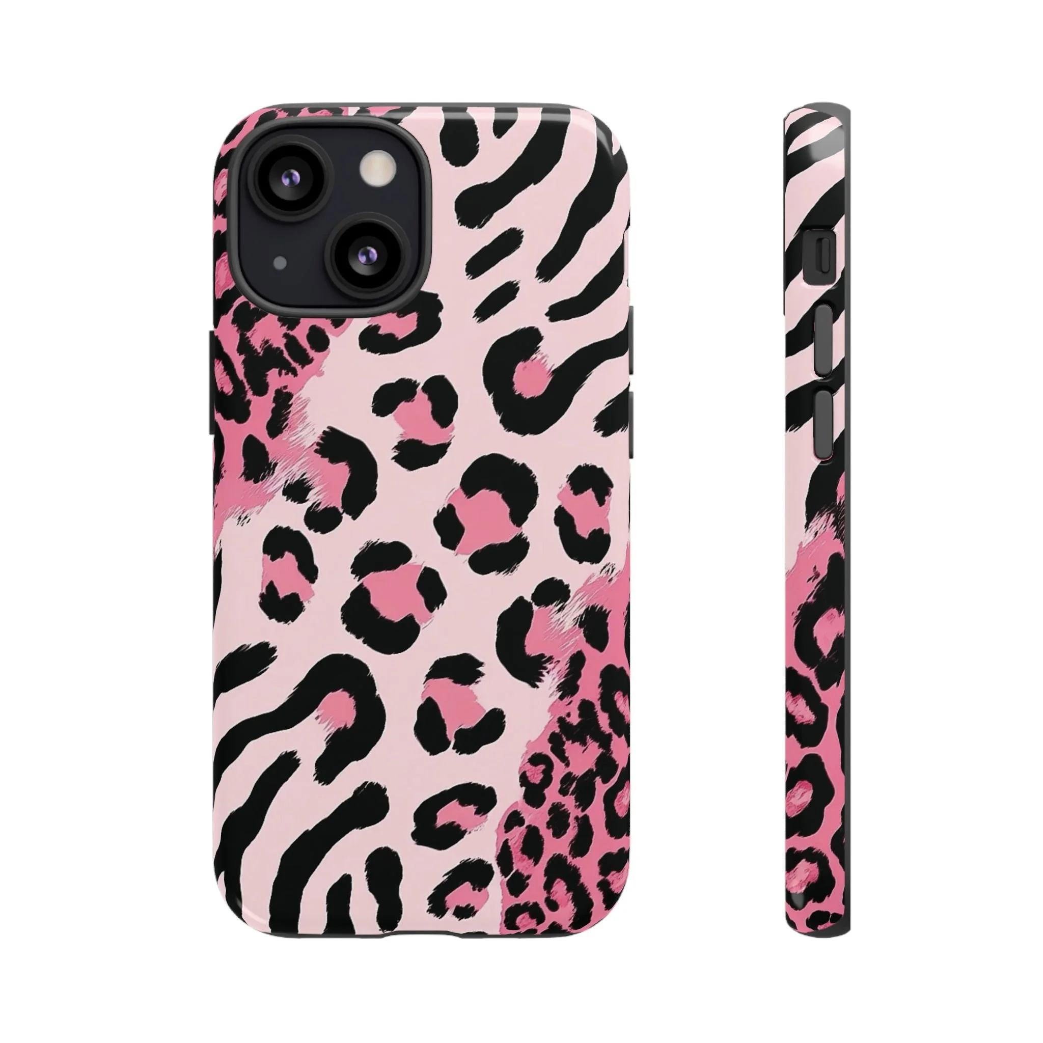 Pink Edgy Animal Print | Tough Phone Case