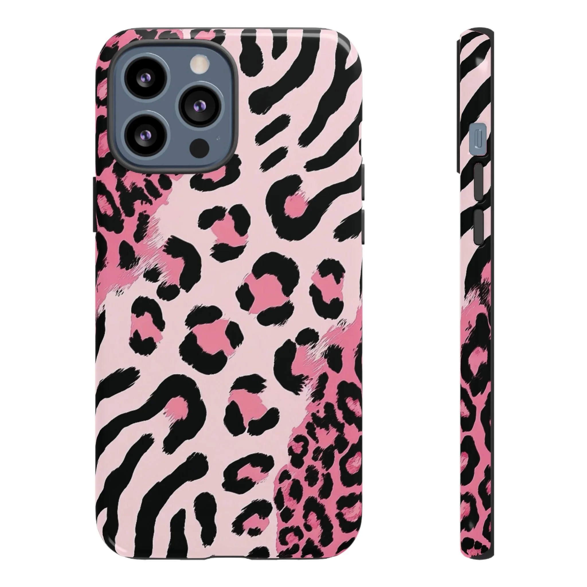 Pink Edgy Animal Print | Tough Phone Case