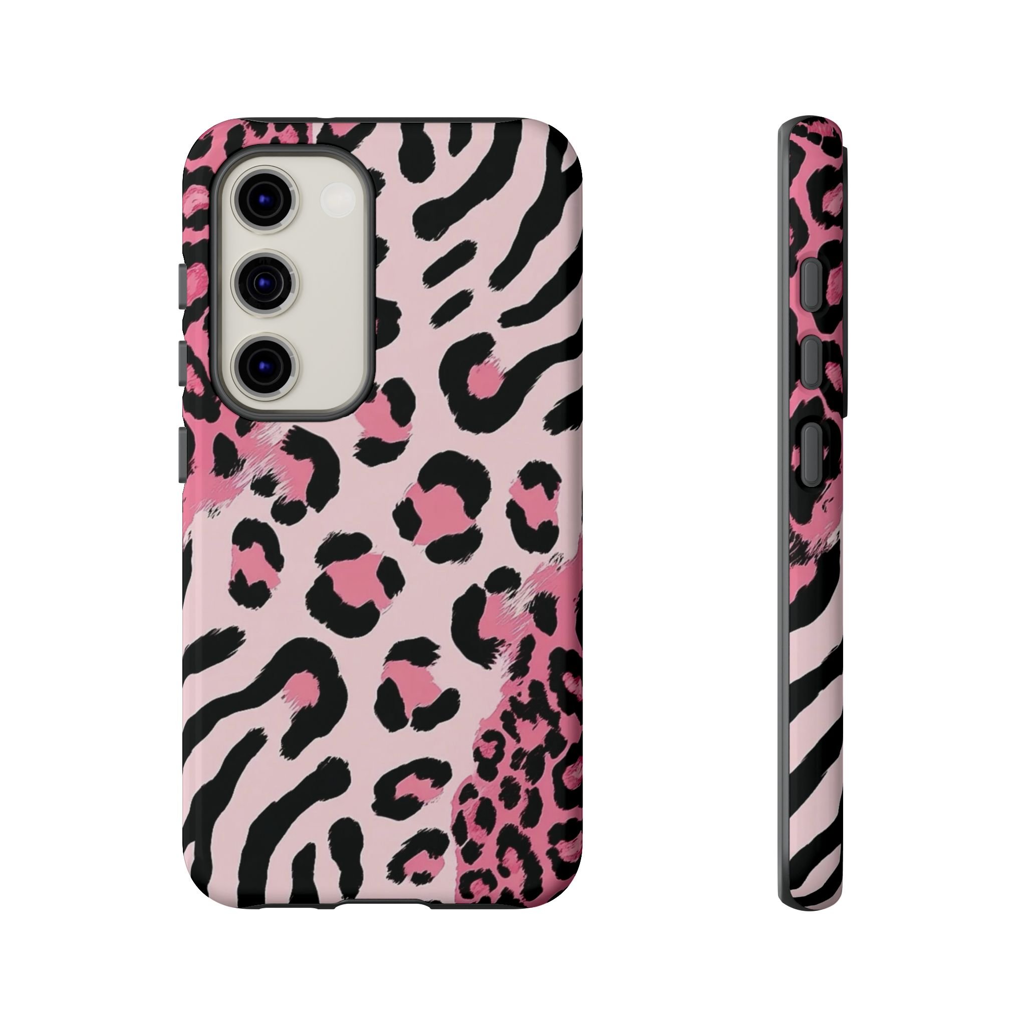 Pink Edgy Animal Print | Tough Phone Case