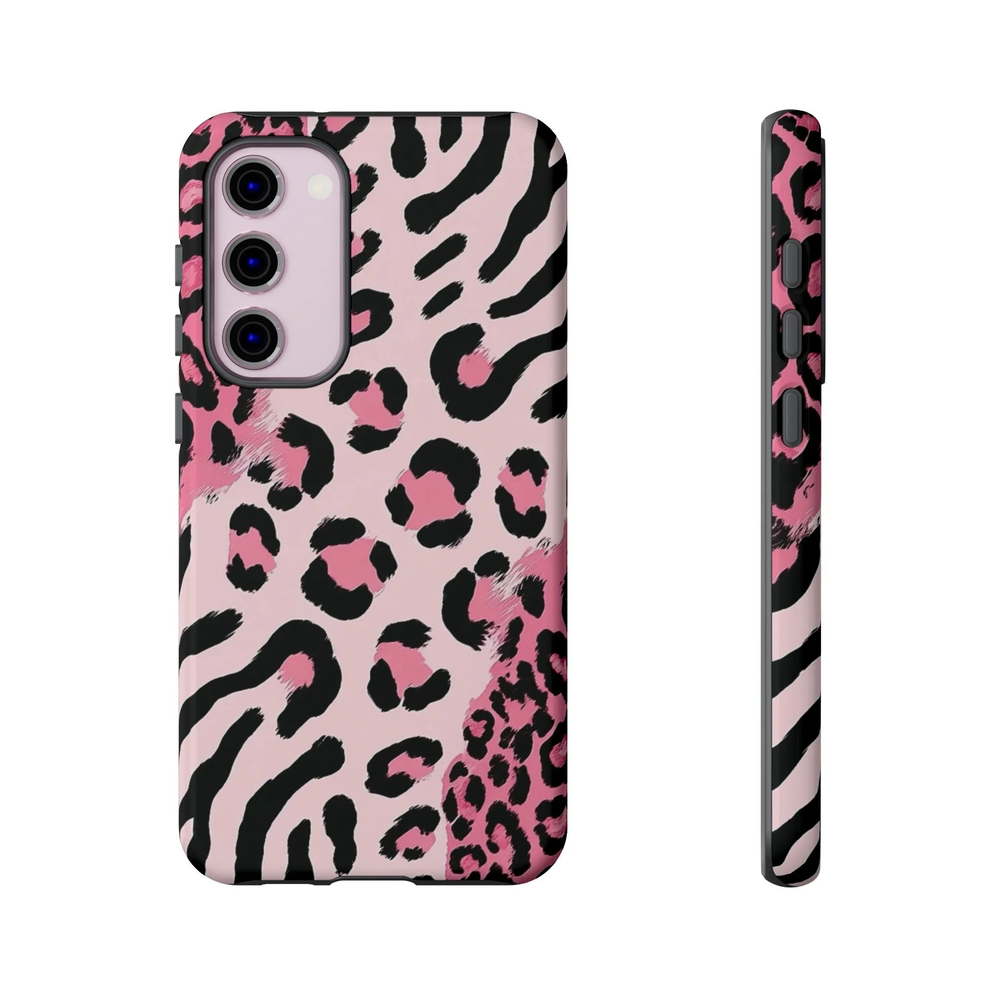 Pink Edgy Animal Print | Tough Phone Case
