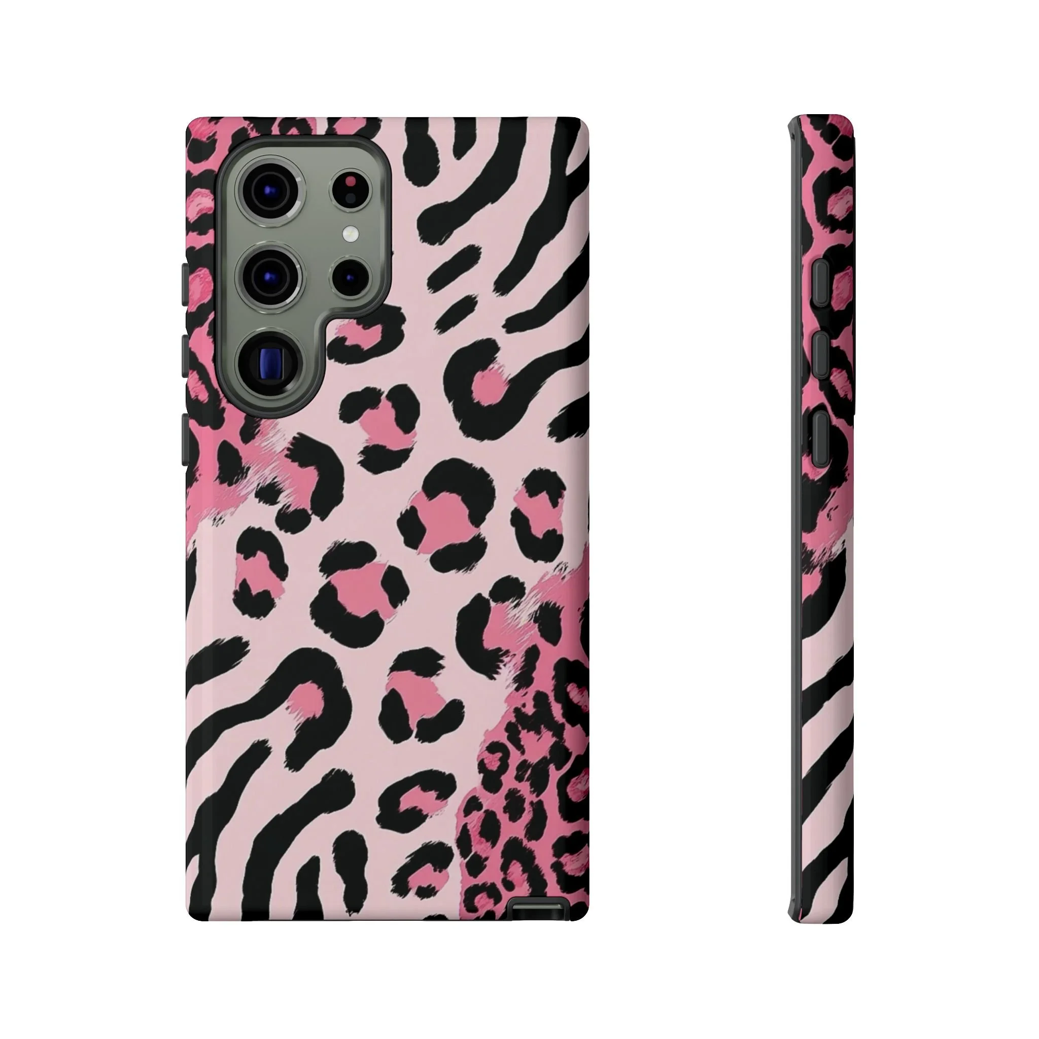Pink Edgy Animal Print | Tough Phone Case