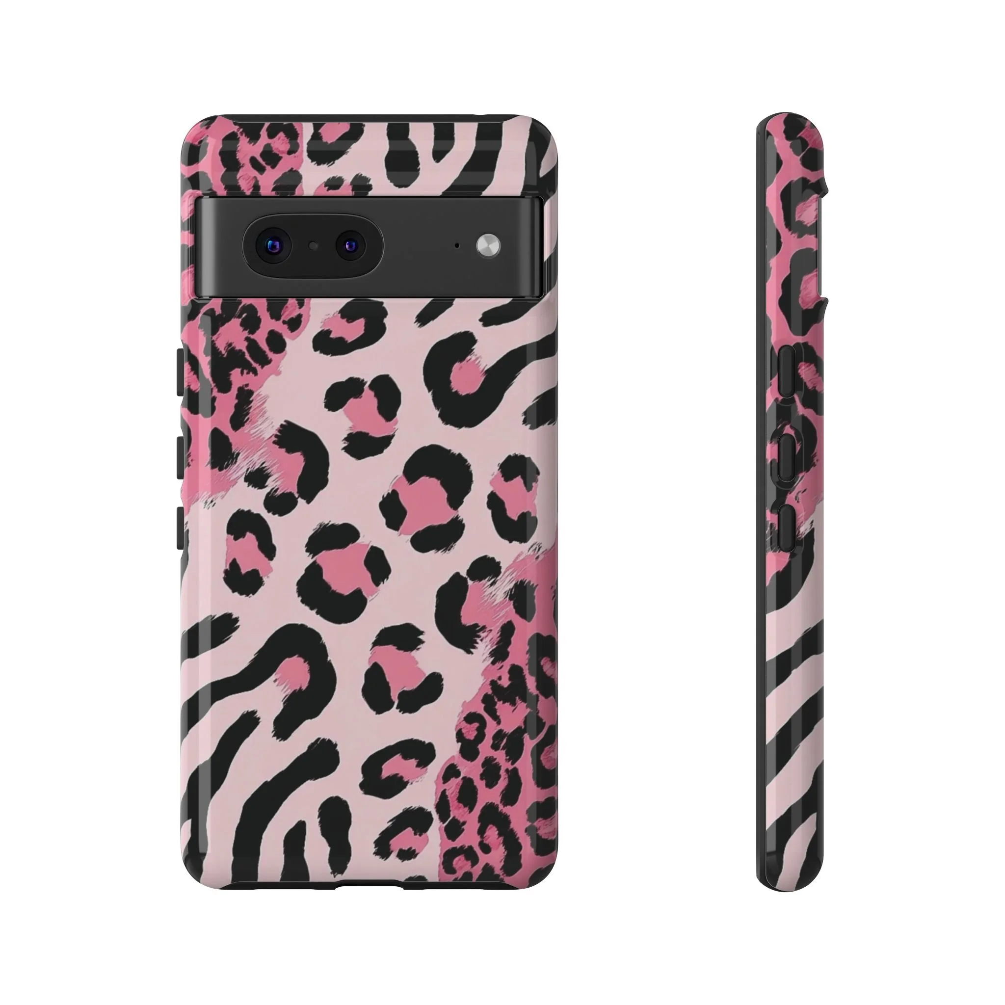 Pink Edgy Animal Print | Tough Phone Case