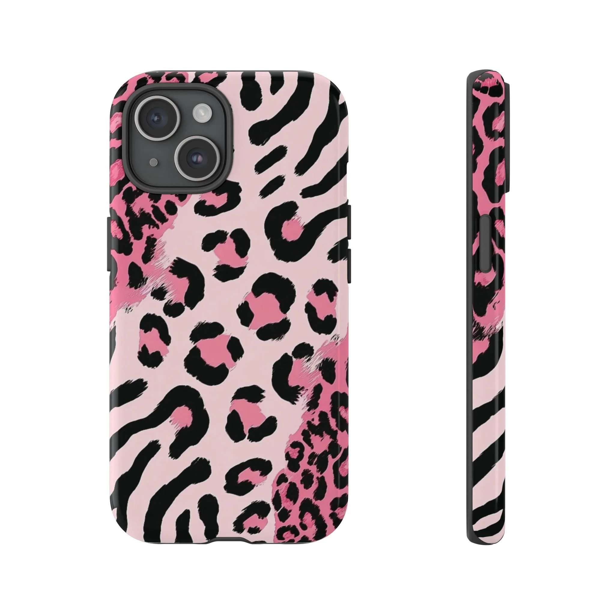 Pink Edgy Animal Print | Tough Phone Case